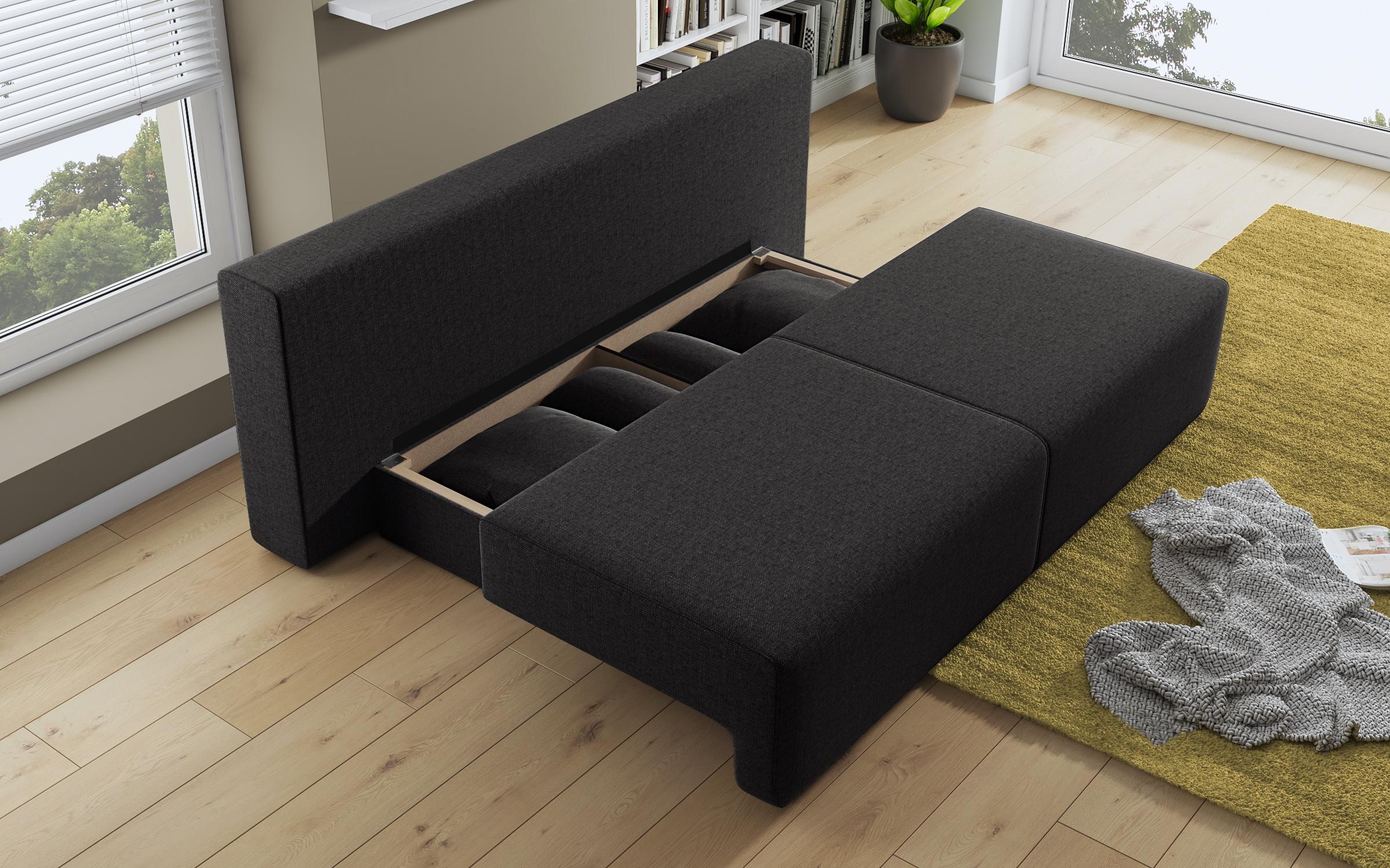 Canapea extensibila Keira, grafit  9