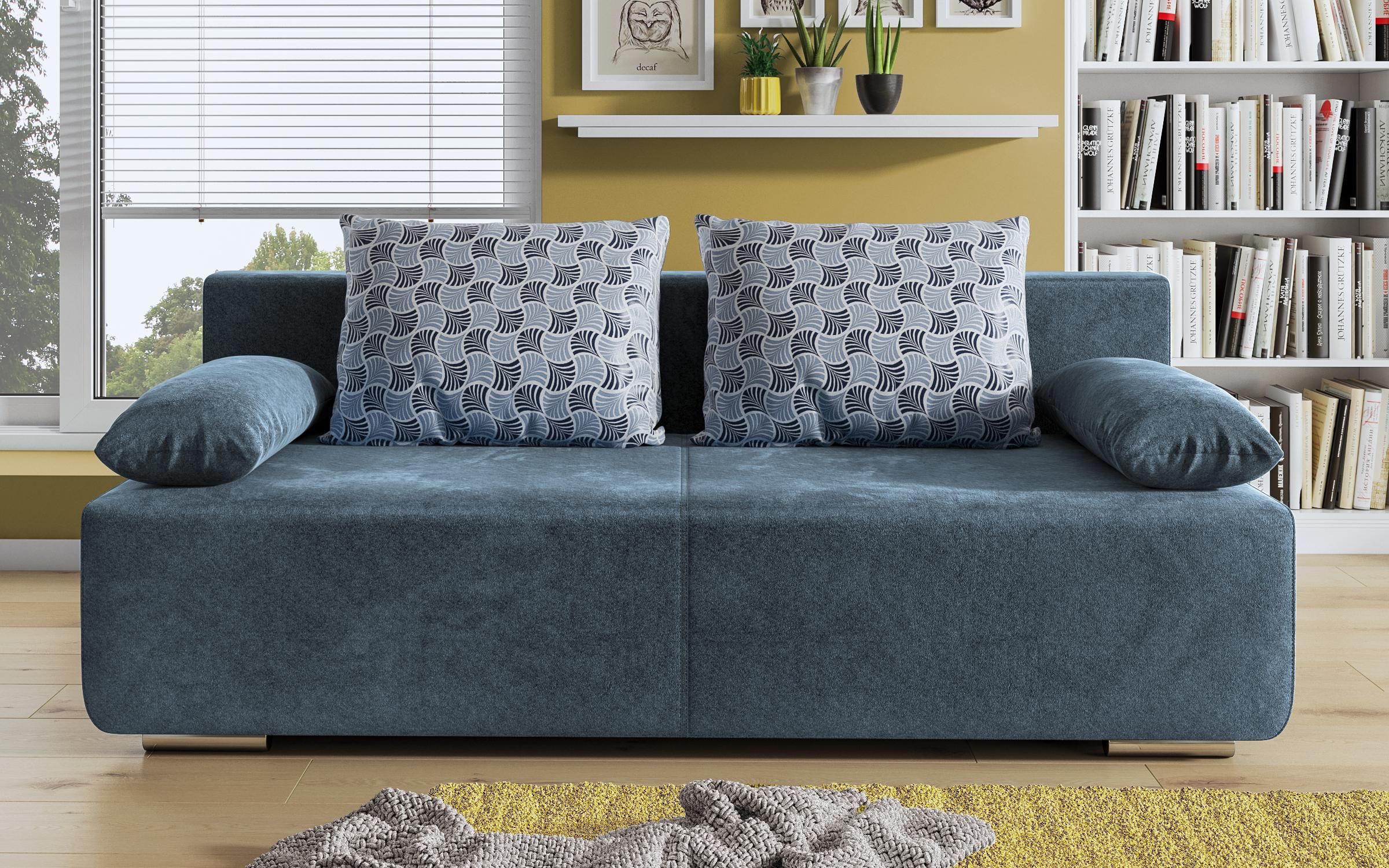 Canapea extensibila Keira, albastru  4