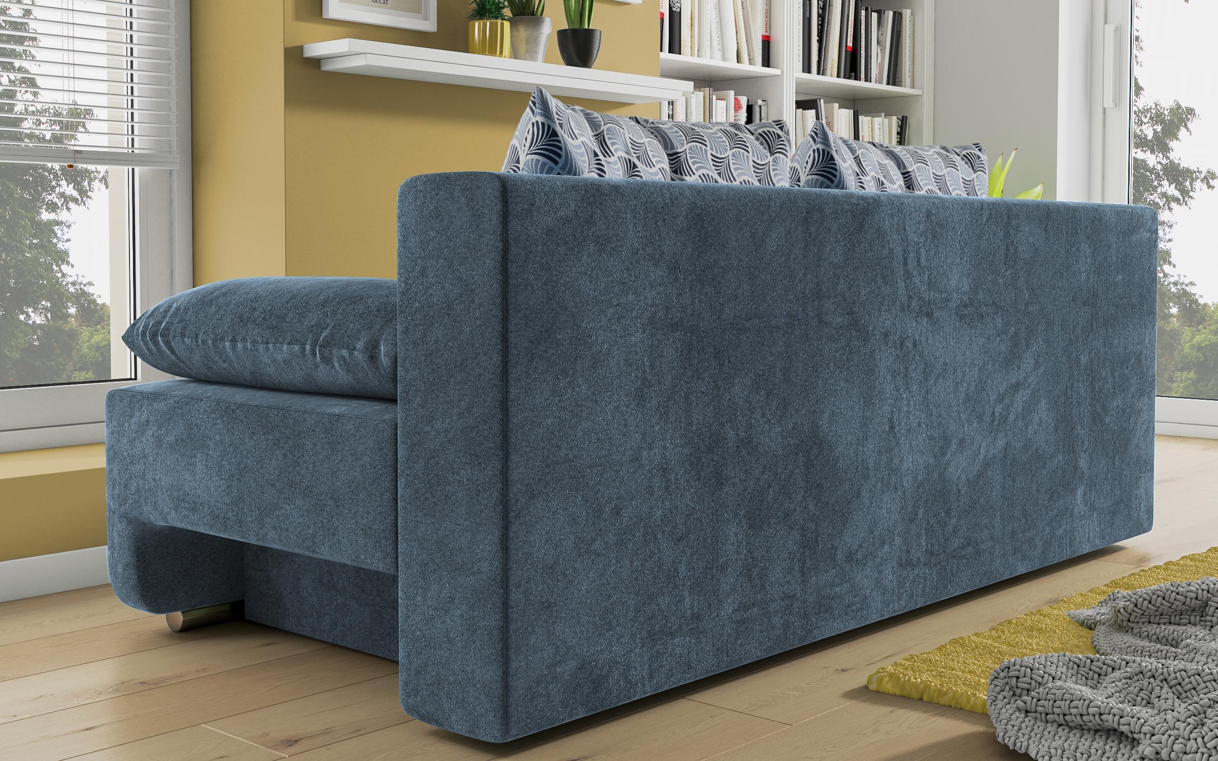 Canapea extensibila Keira, albastru  7