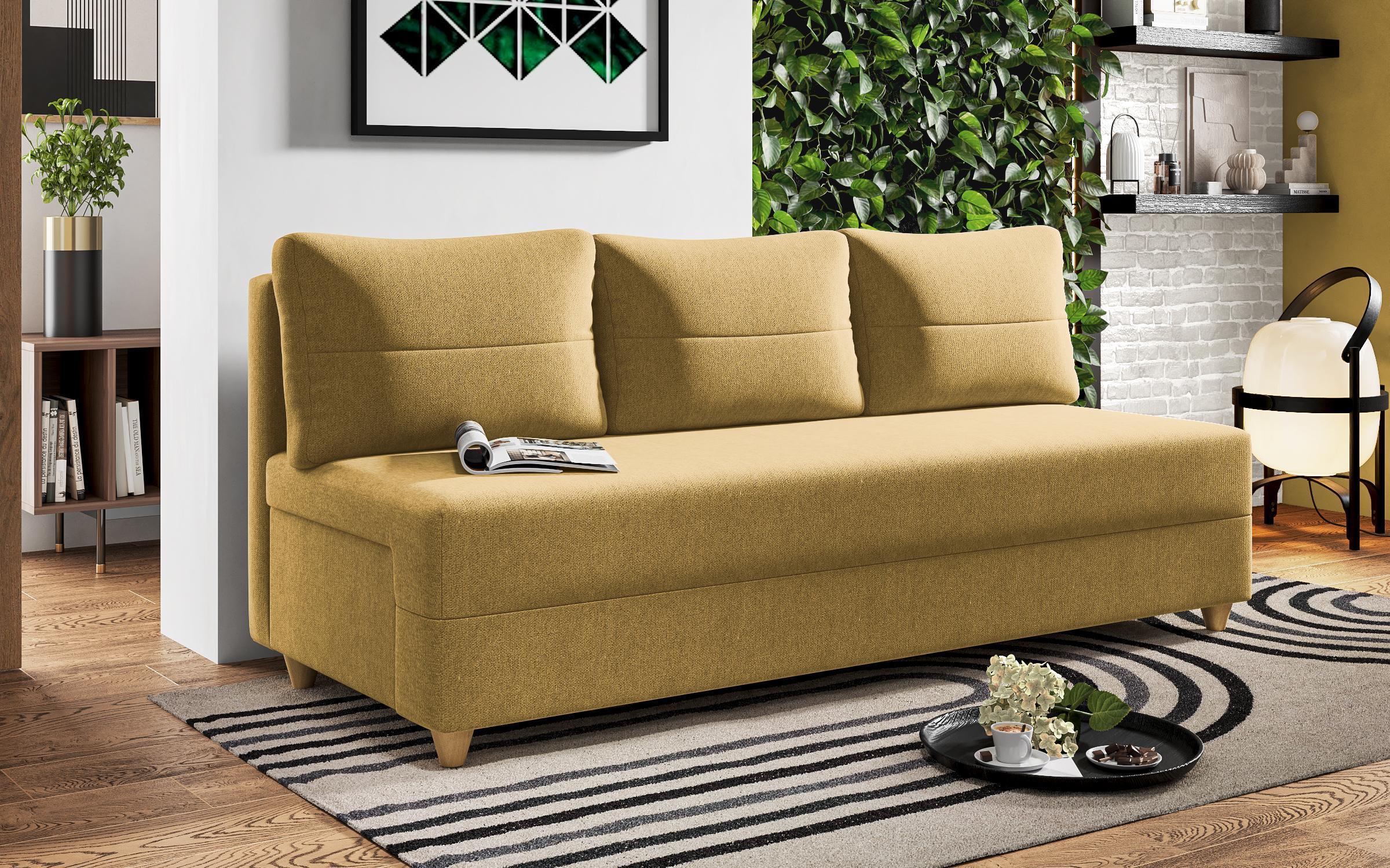 Canapea extensibila Arano, mustar  4