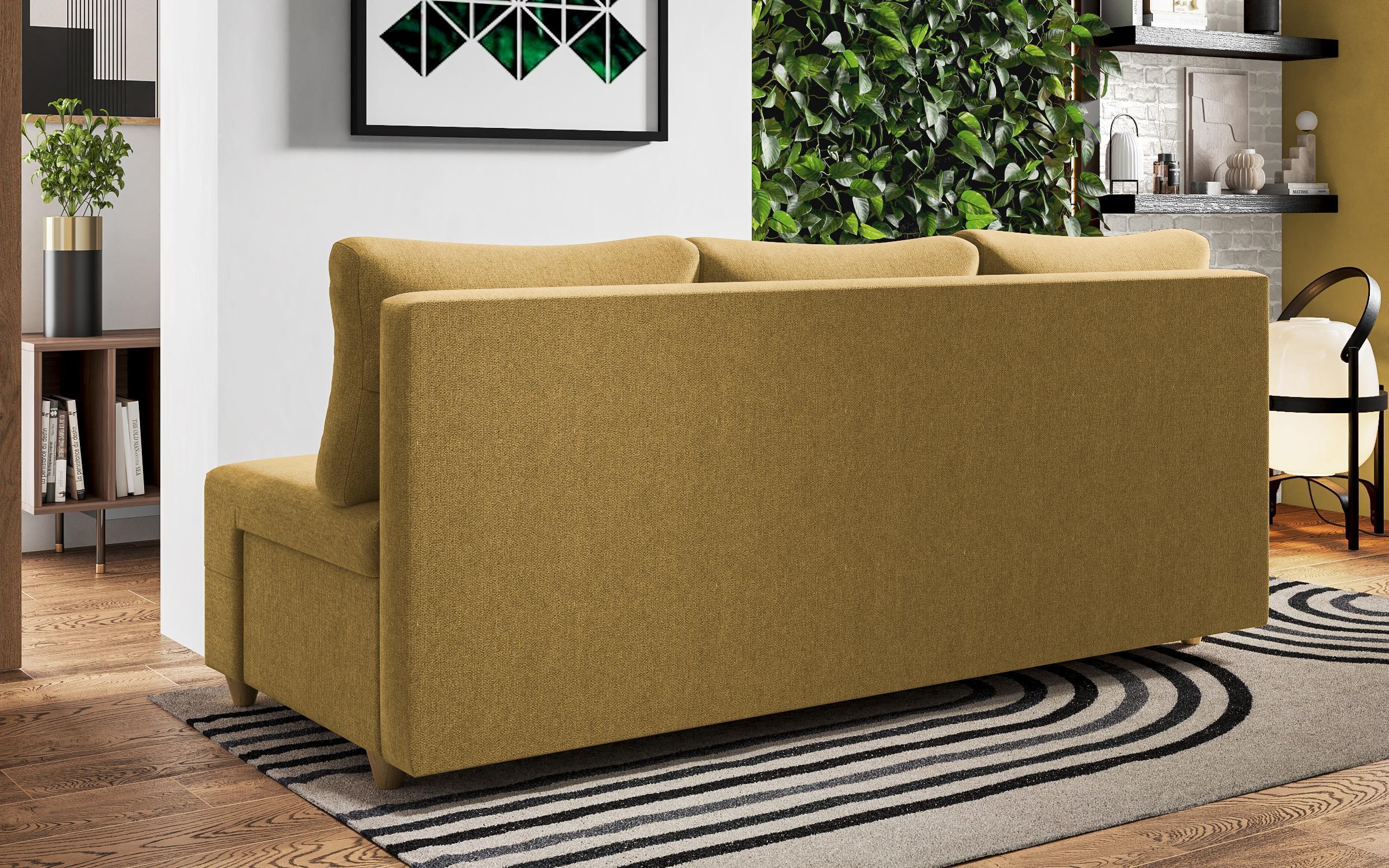 Canapea extensibila Arano, mustar  6