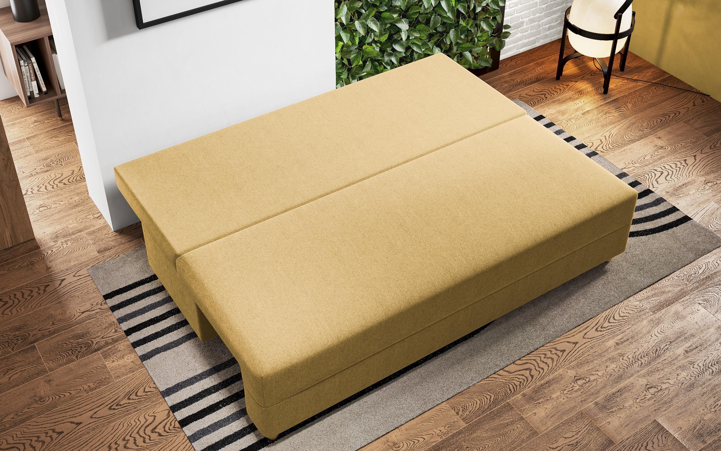 Canapea extensibila Arano, mustar  7
