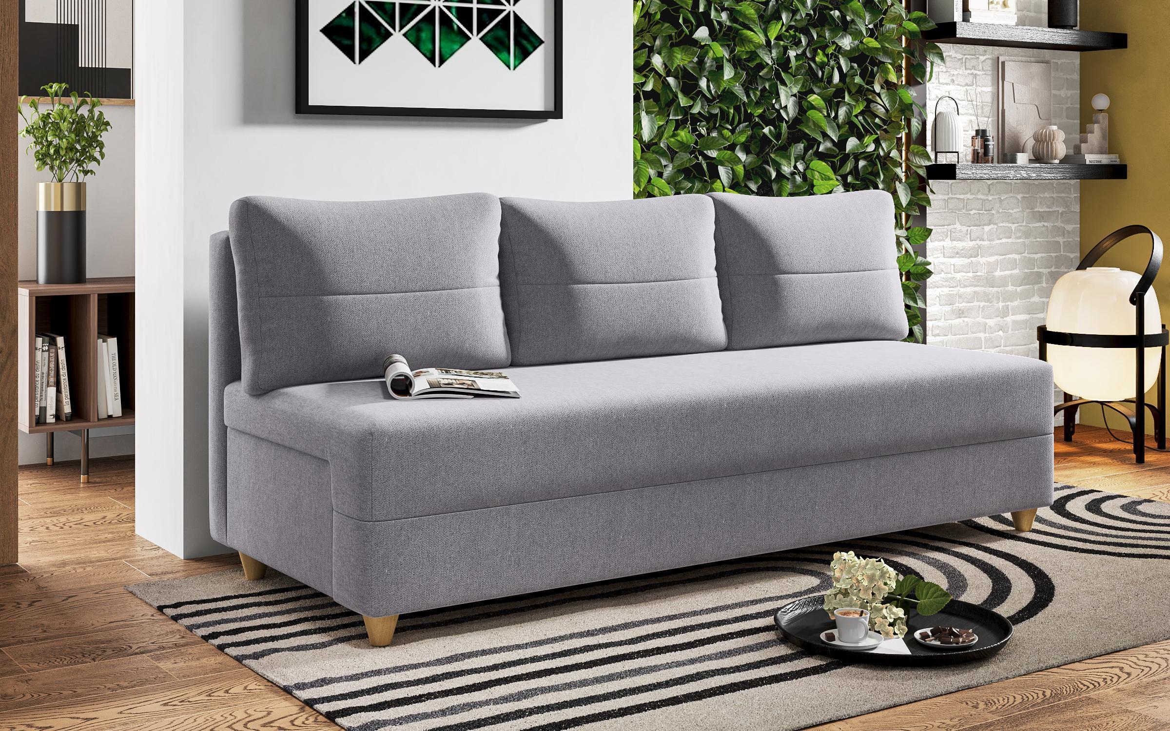 Canapea extensibila Arano, gri deschis  4
