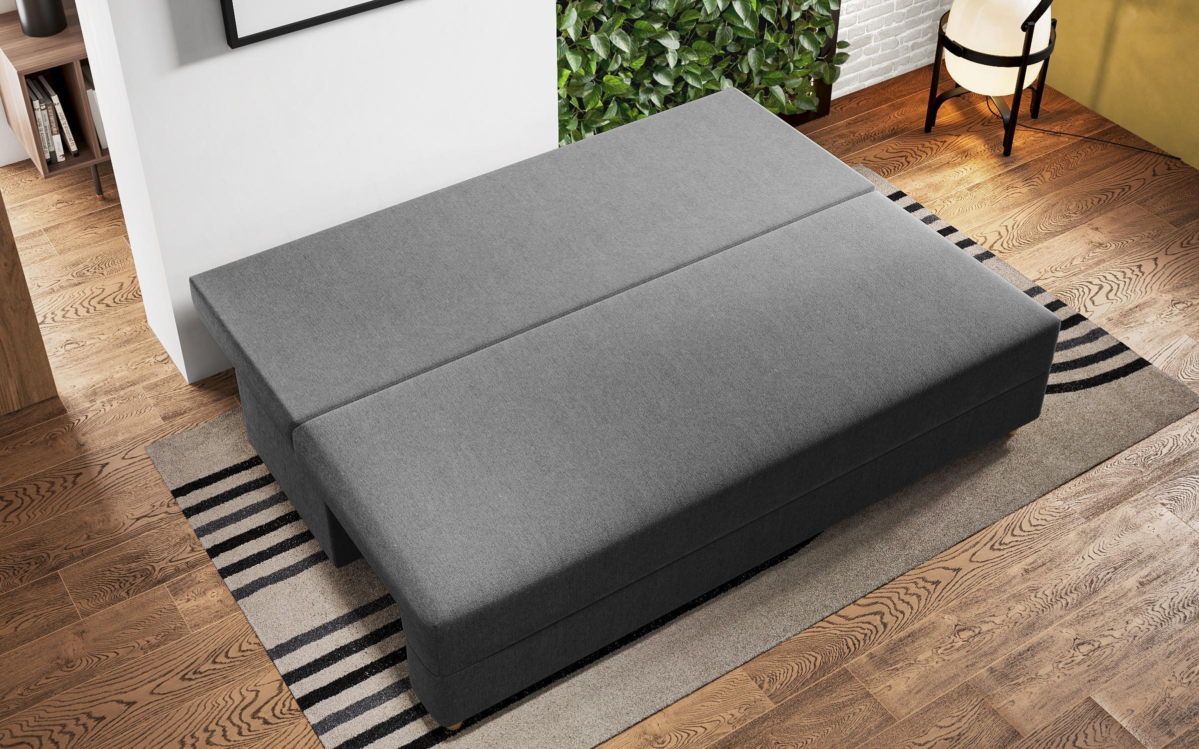 Canapea extensibila Arano, gri inchis  7