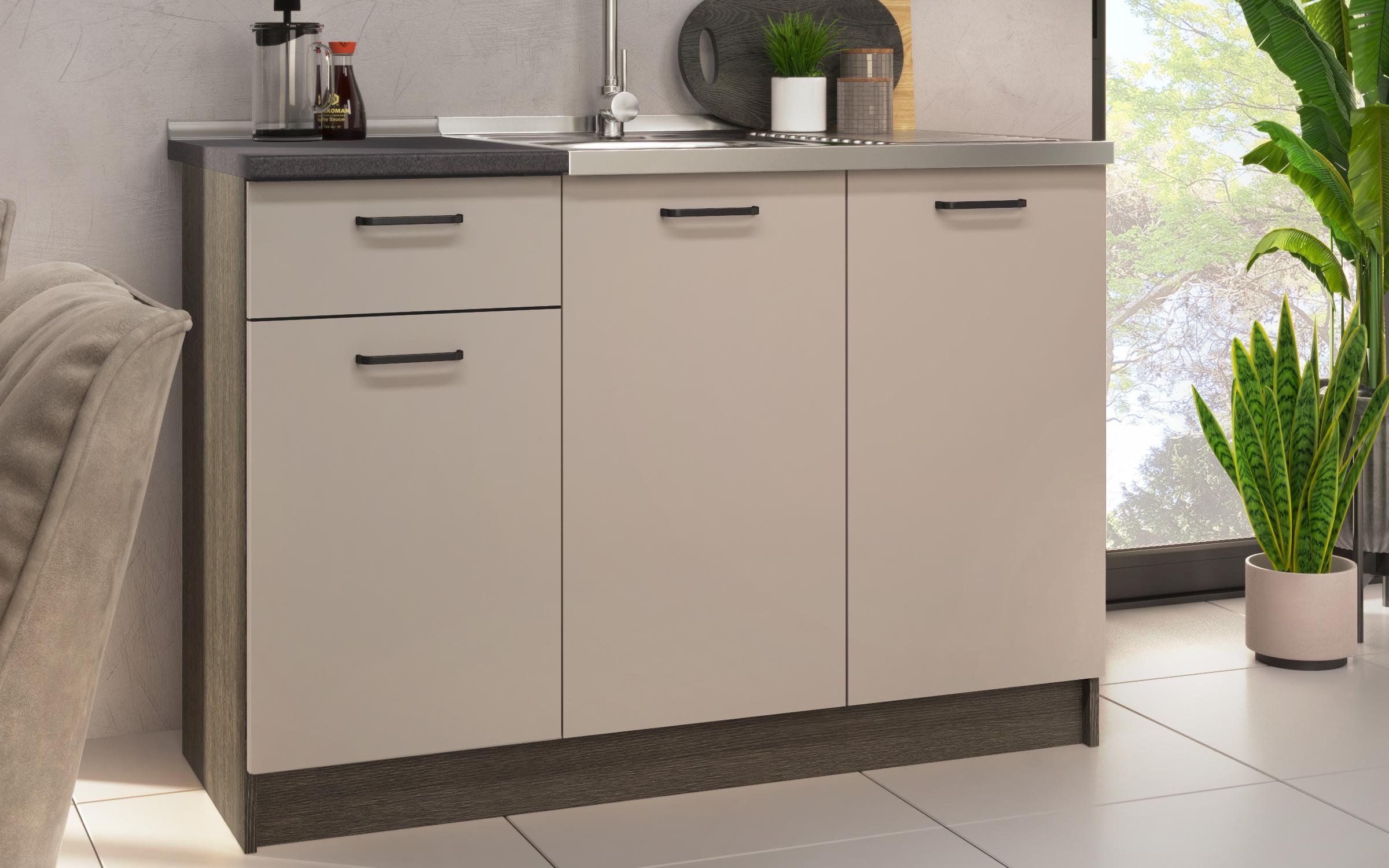 Bucatarie cu blat termic inclus Lora 5 mini | Vellea Home