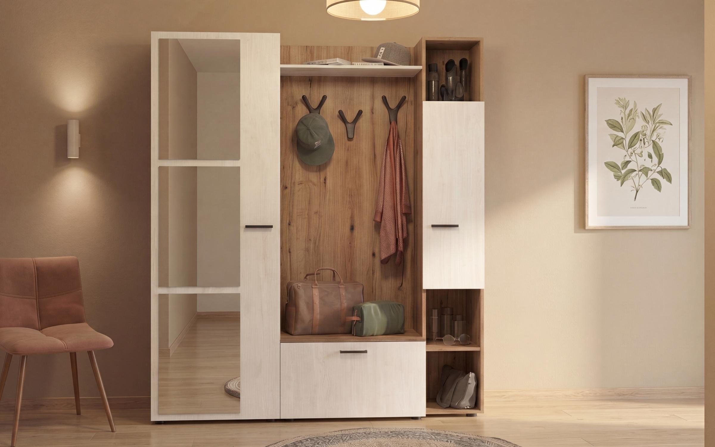 Cuier Lago, stejar evoc + Silk  3