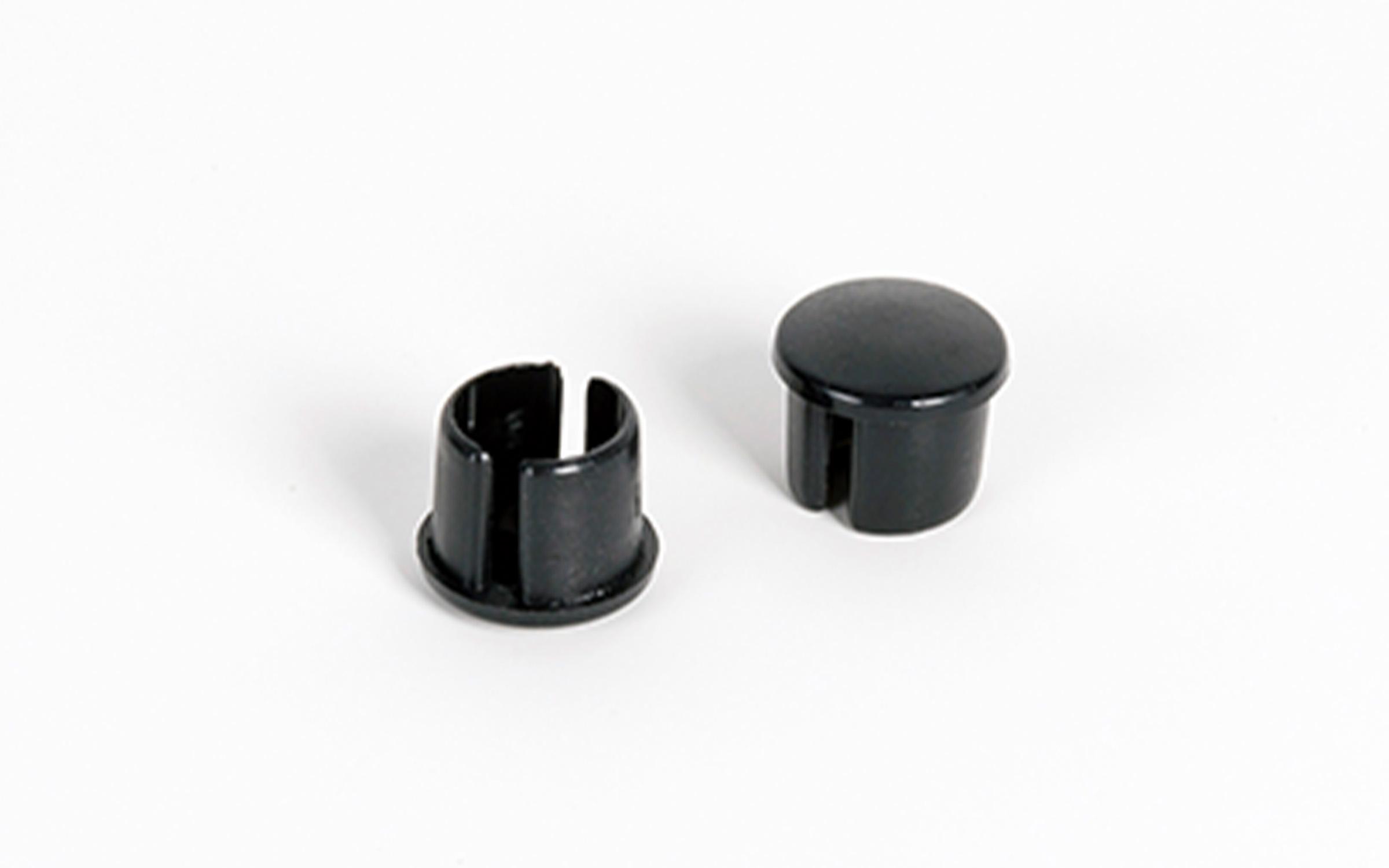 Dopuri pentru bara de bucatarie M6025-10, negru  2