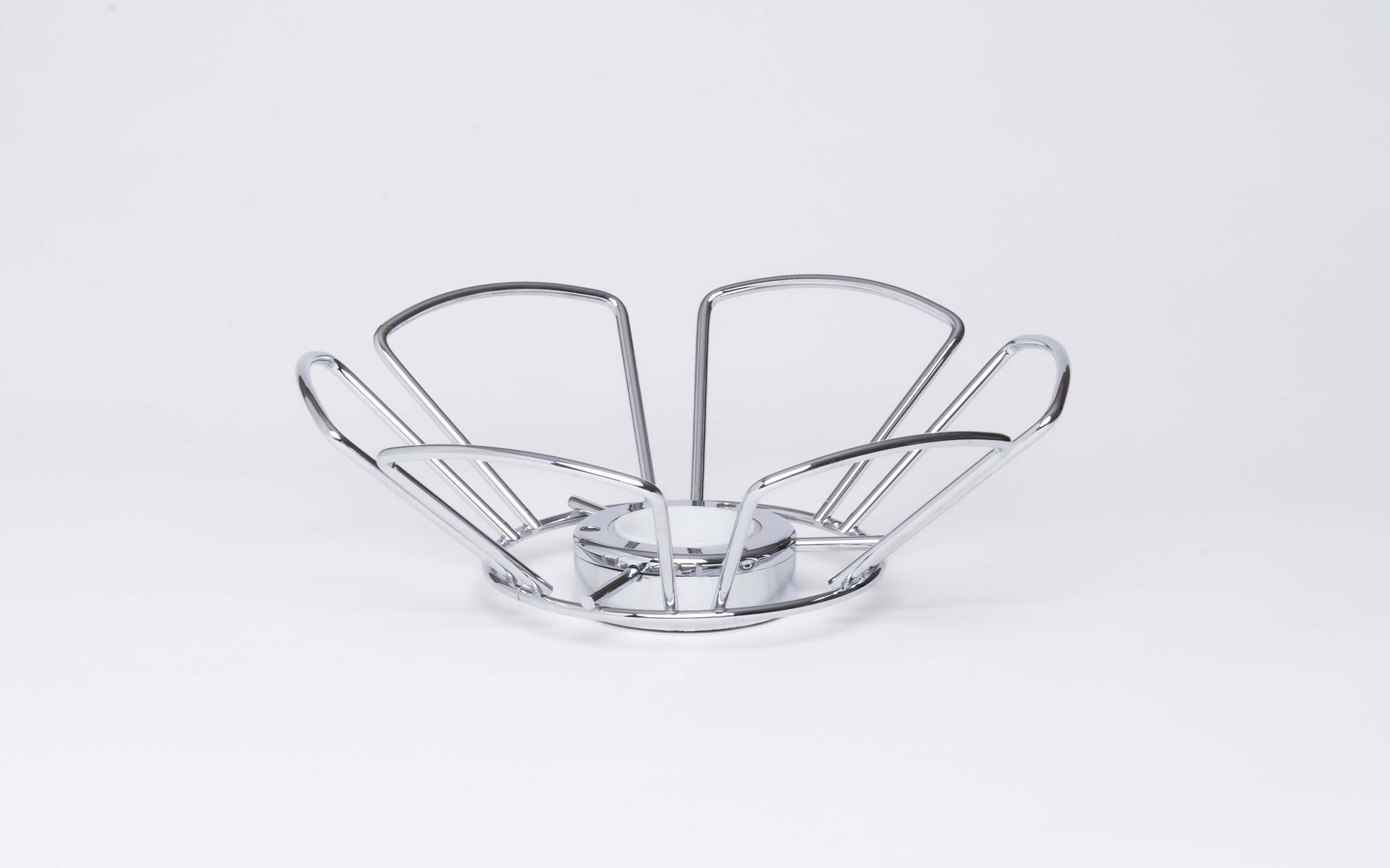 Raft in set cu 3 etajere M8010, crom  2