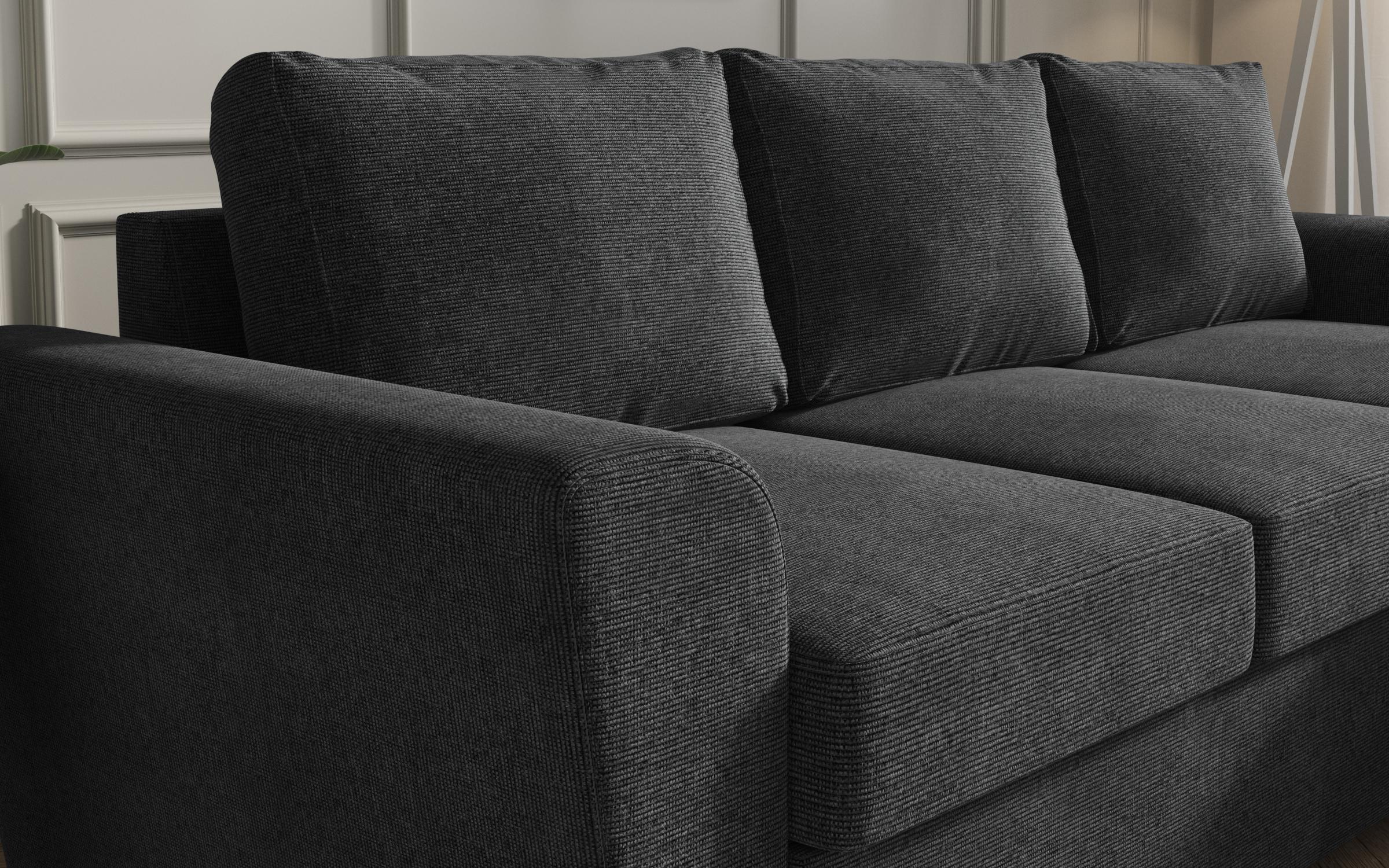 Coltar extensibil Michelangelo Ultra, gri inchis  4