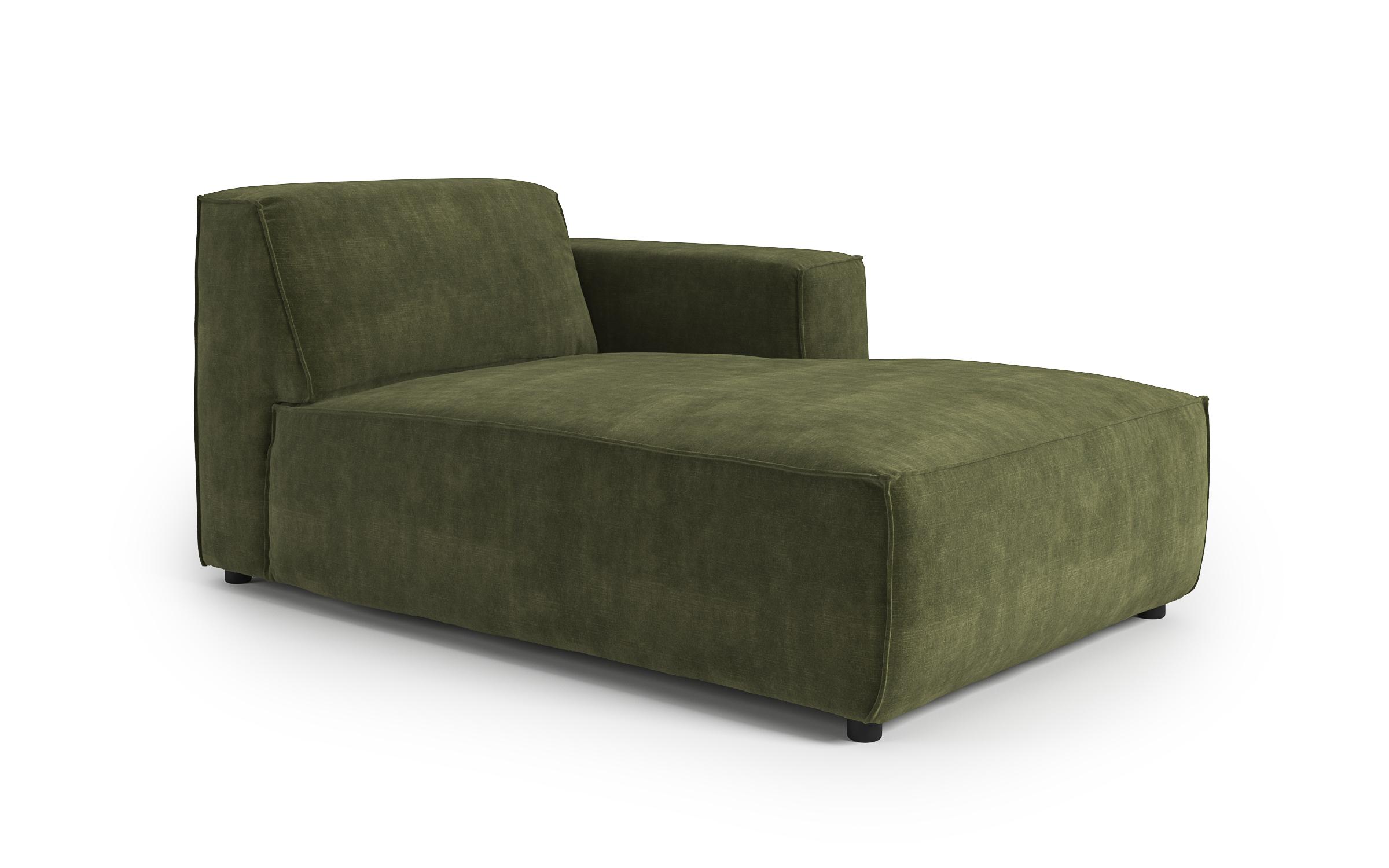 Canapea din coltar modular Verso, verde inchis  3