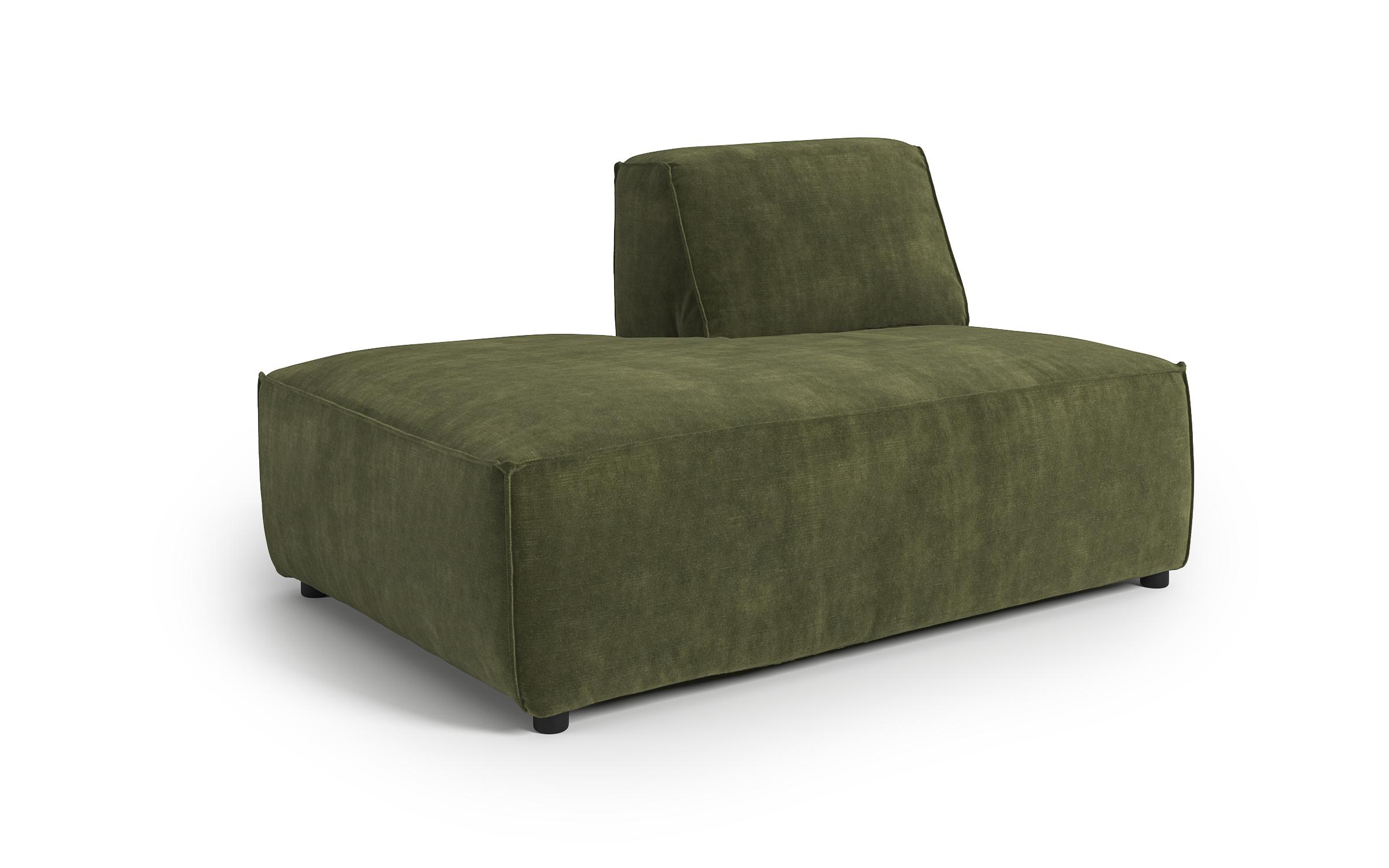 Canapea din coltar modular Verso, verde inchis  3