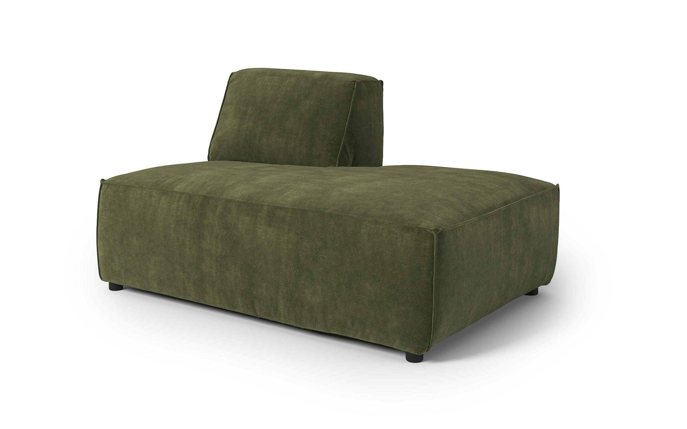 Canapea din coltar modular Verso, verde inchis  3