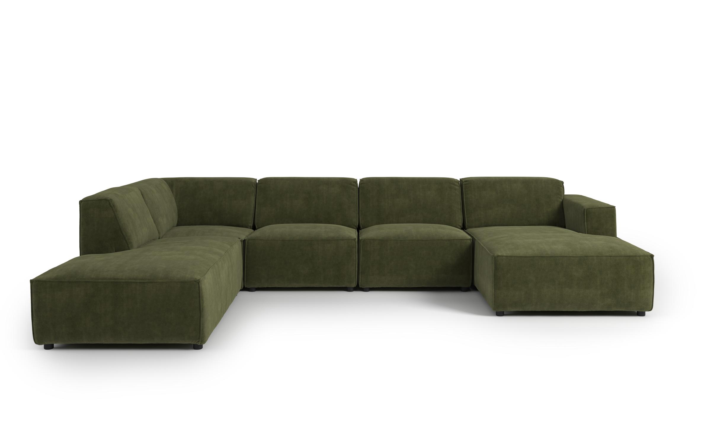 Coltar modular Verso, verde inchis  2