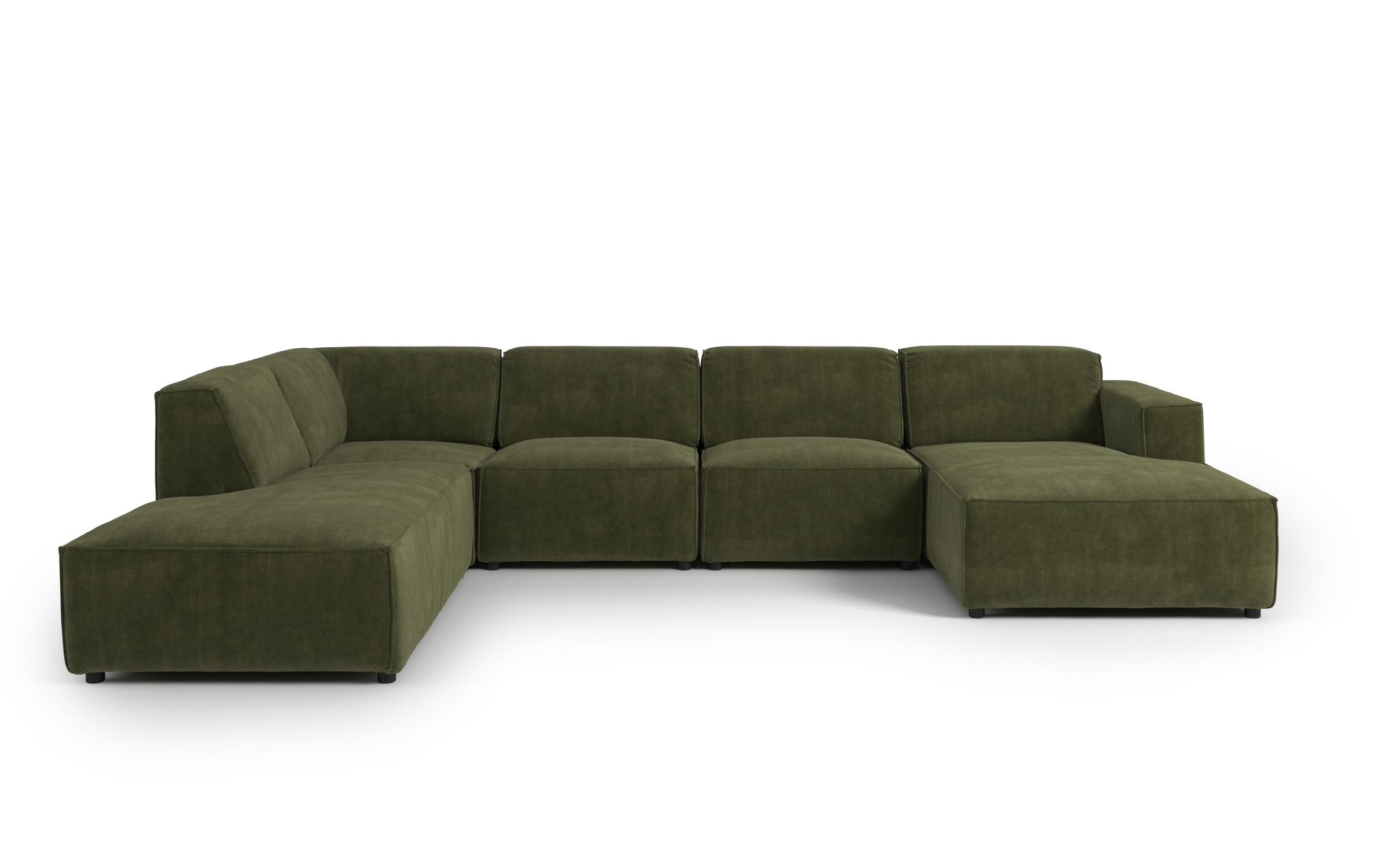 Coltar modular Verso, verde inchis  5