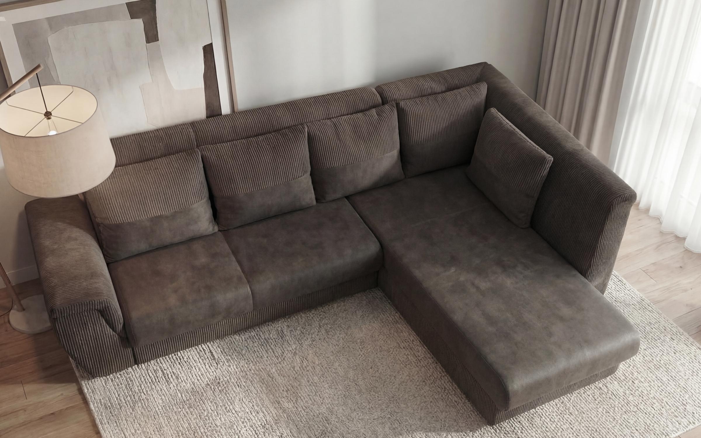 Coltar extensibil + mecanism click- clack Sorento, gri inchis + maro deschis  8