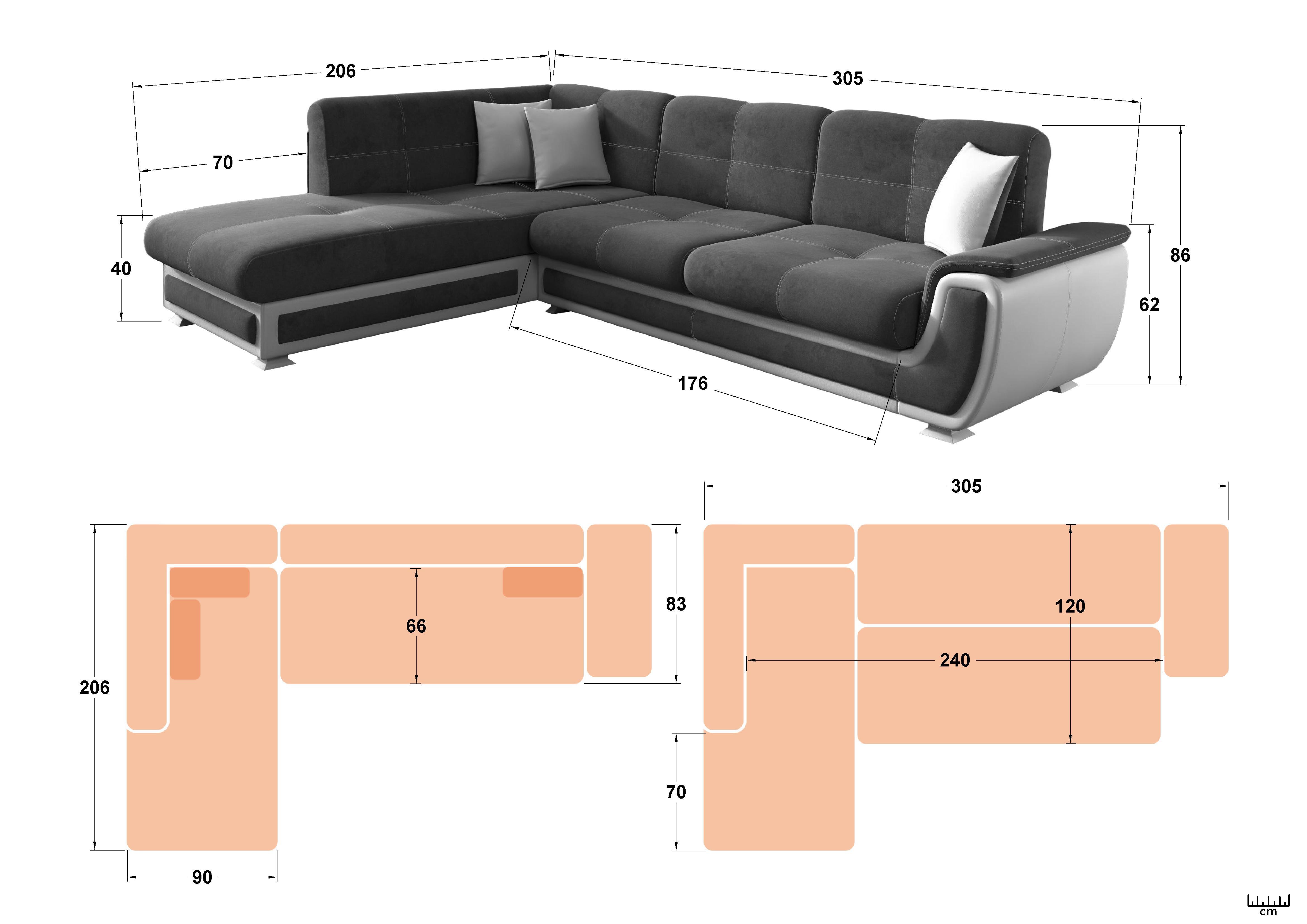 Coltar extensibil + mecanism click- clack Princess II, bej inchis + piele maro  2
