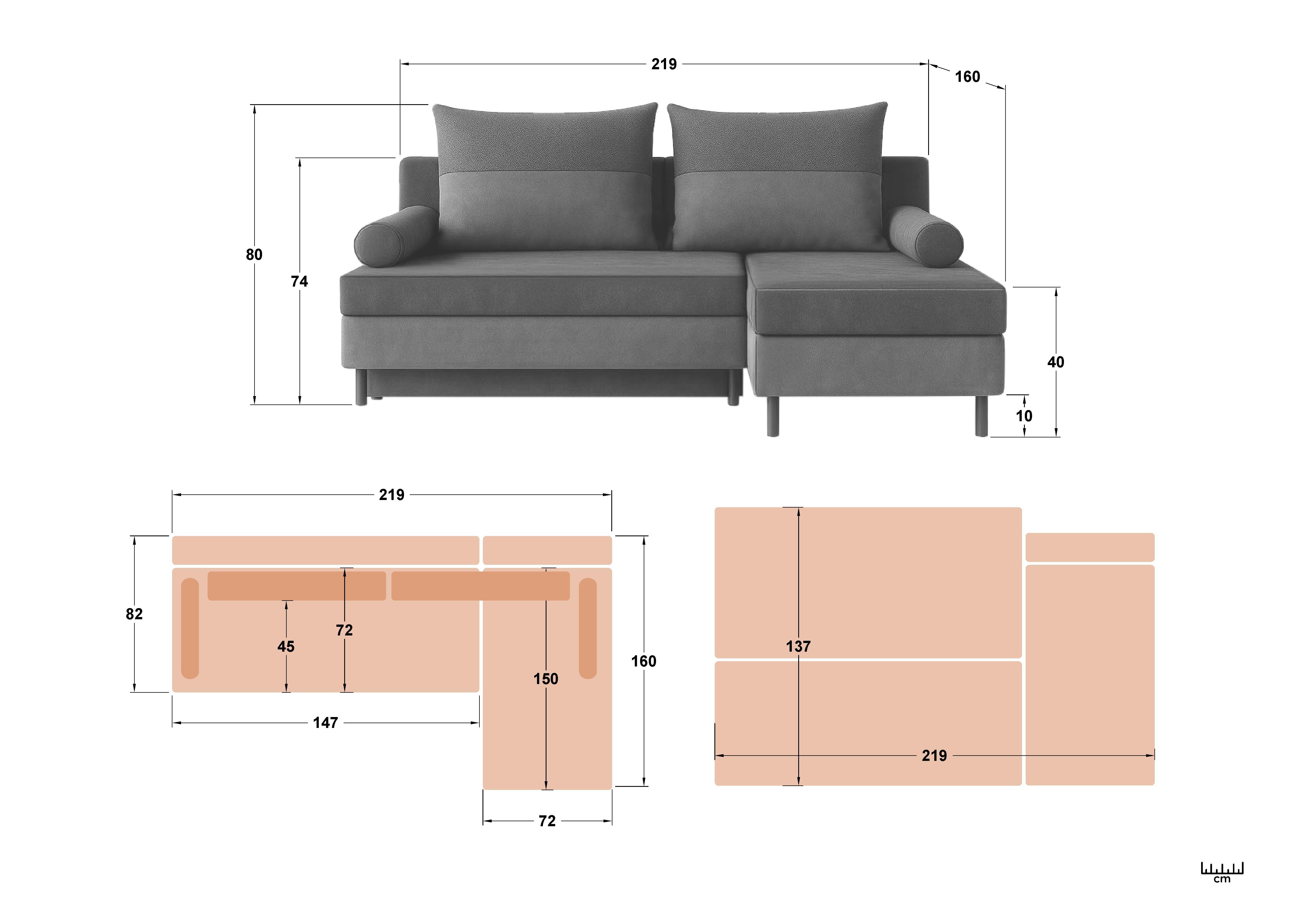 Coltar extensibil Real, maro + bej  2