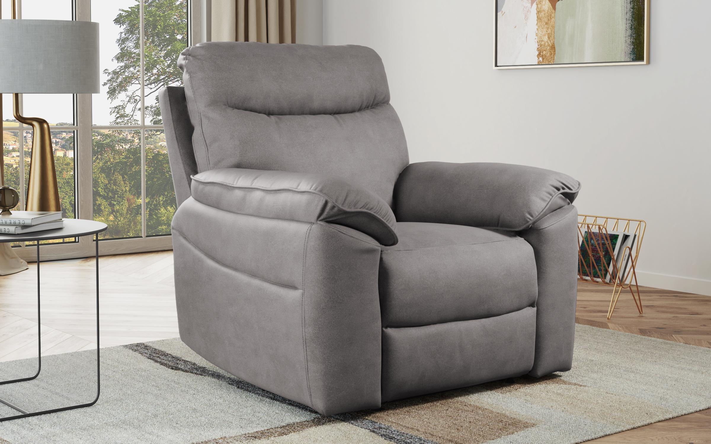 Recliner /fara mecanism/ Adesto, gri  1