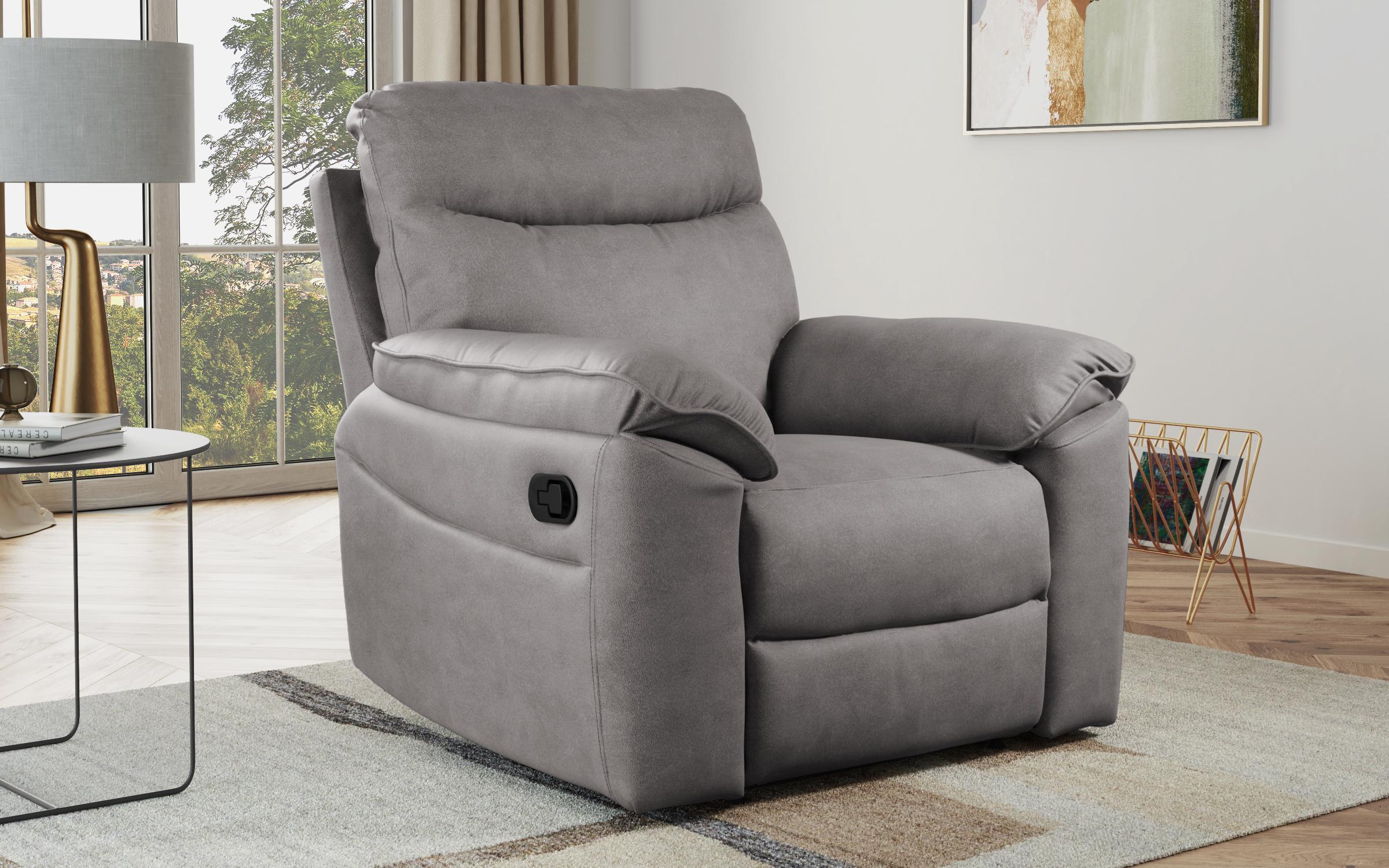 Recliner /mecanism manual/ Adesto, gri  1