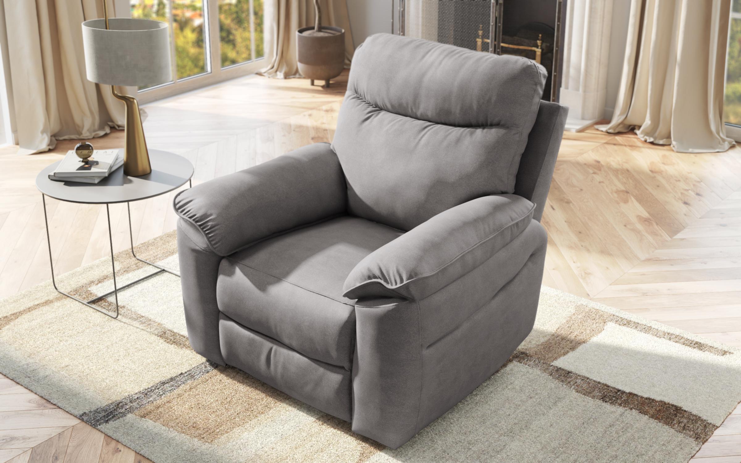 Recliner /fara mecanism/ Adesto, gri  5