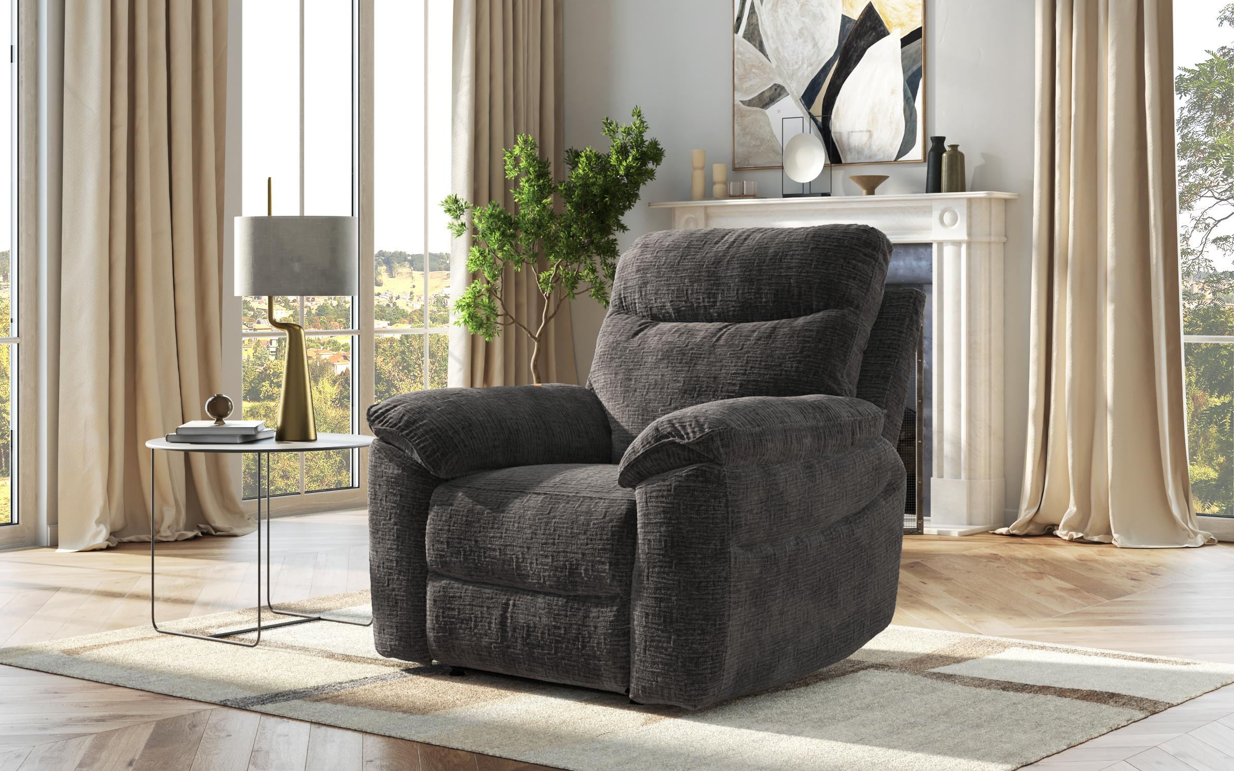 Recliner /mecanism manual/ Adesto, gri inchis  5