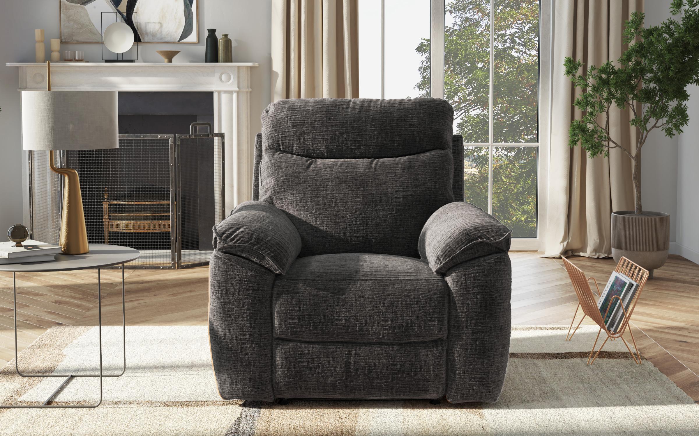 Recliner /mecanism manual/ Adesto, gri inchis  8