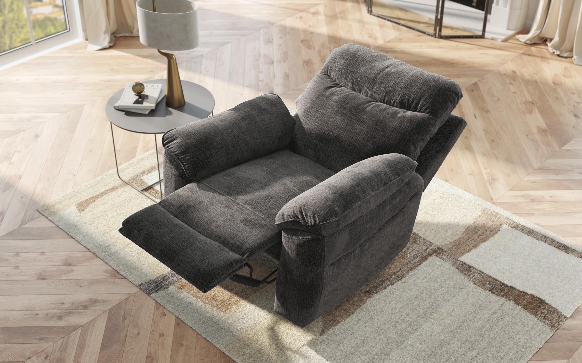 Recliner /mecanism electric/ Adesto, gri inchis  6