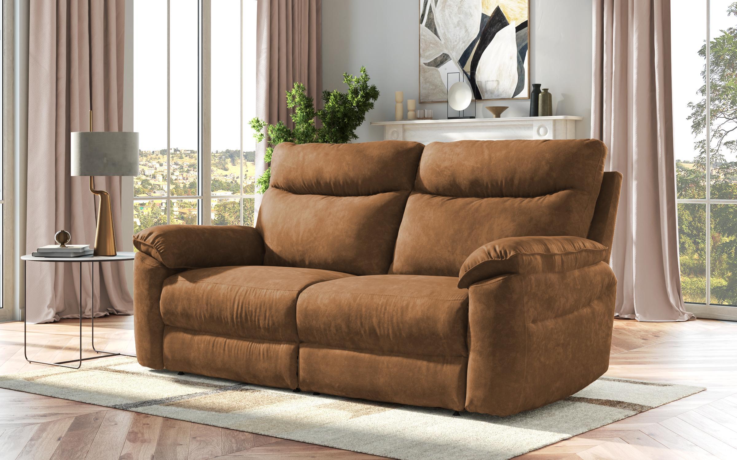 Recliner 3 locuri /fara mecanism/ Adesto, maro  3