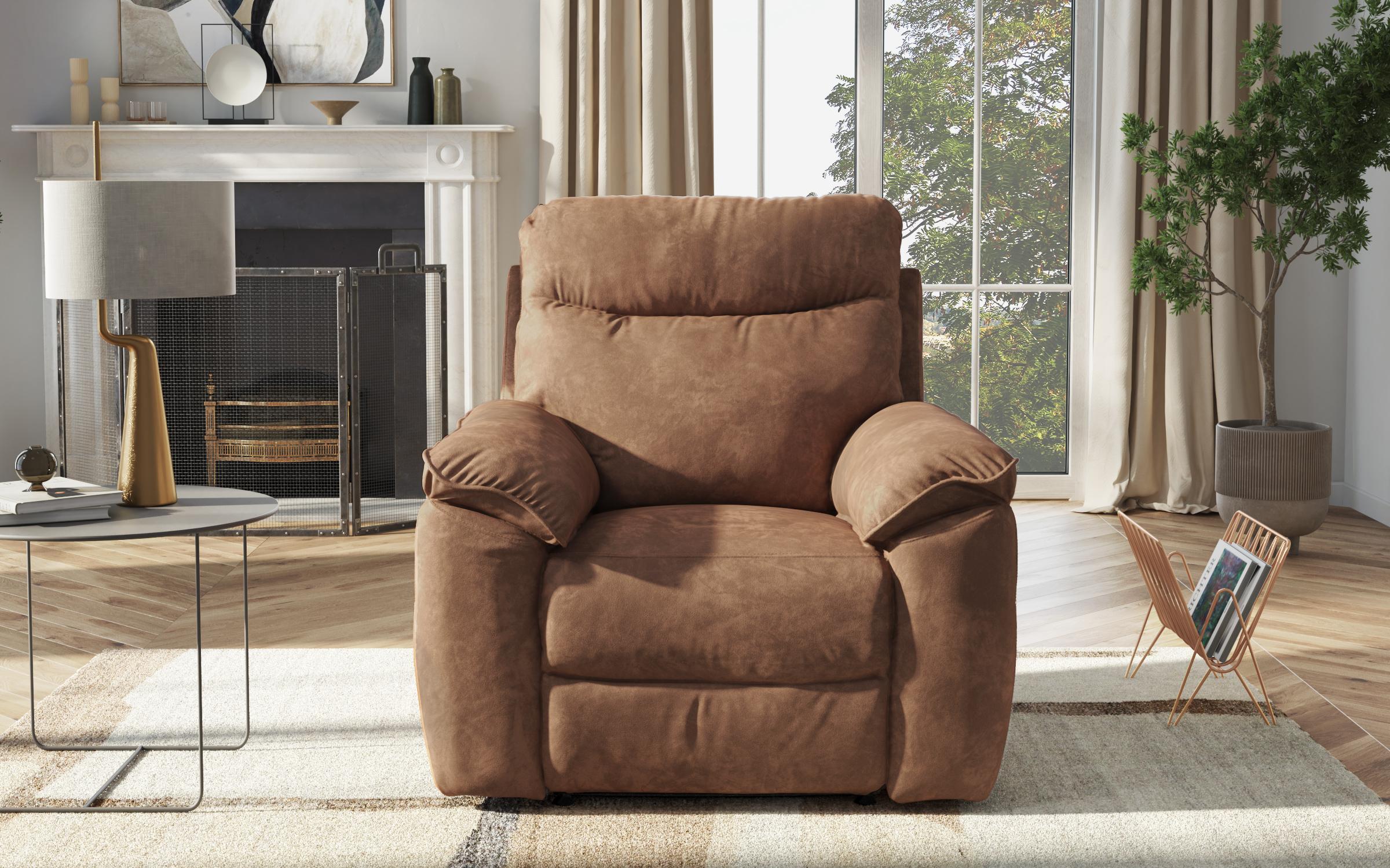 Recliner /fara mecanism/ Adesto, maro  8
