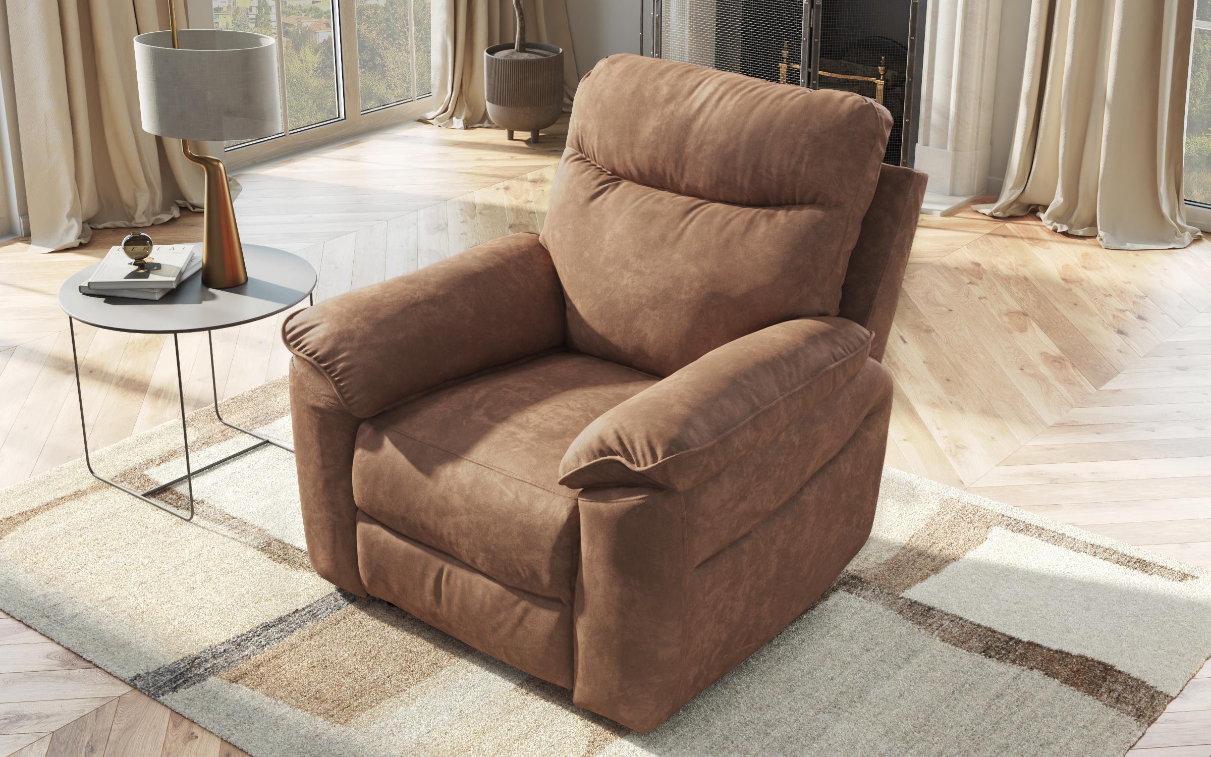 Recliner /mecanism electric/ Adesto, maro  7