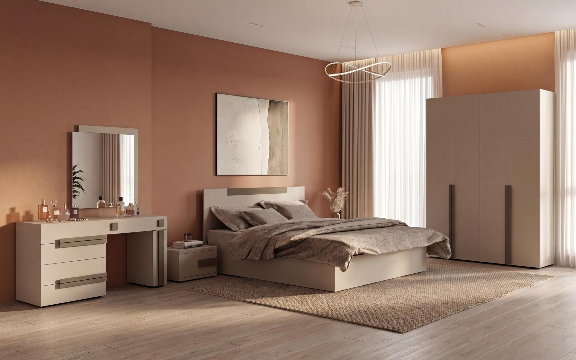Pat dublu 160/200 Katerina, casmir + gri  3