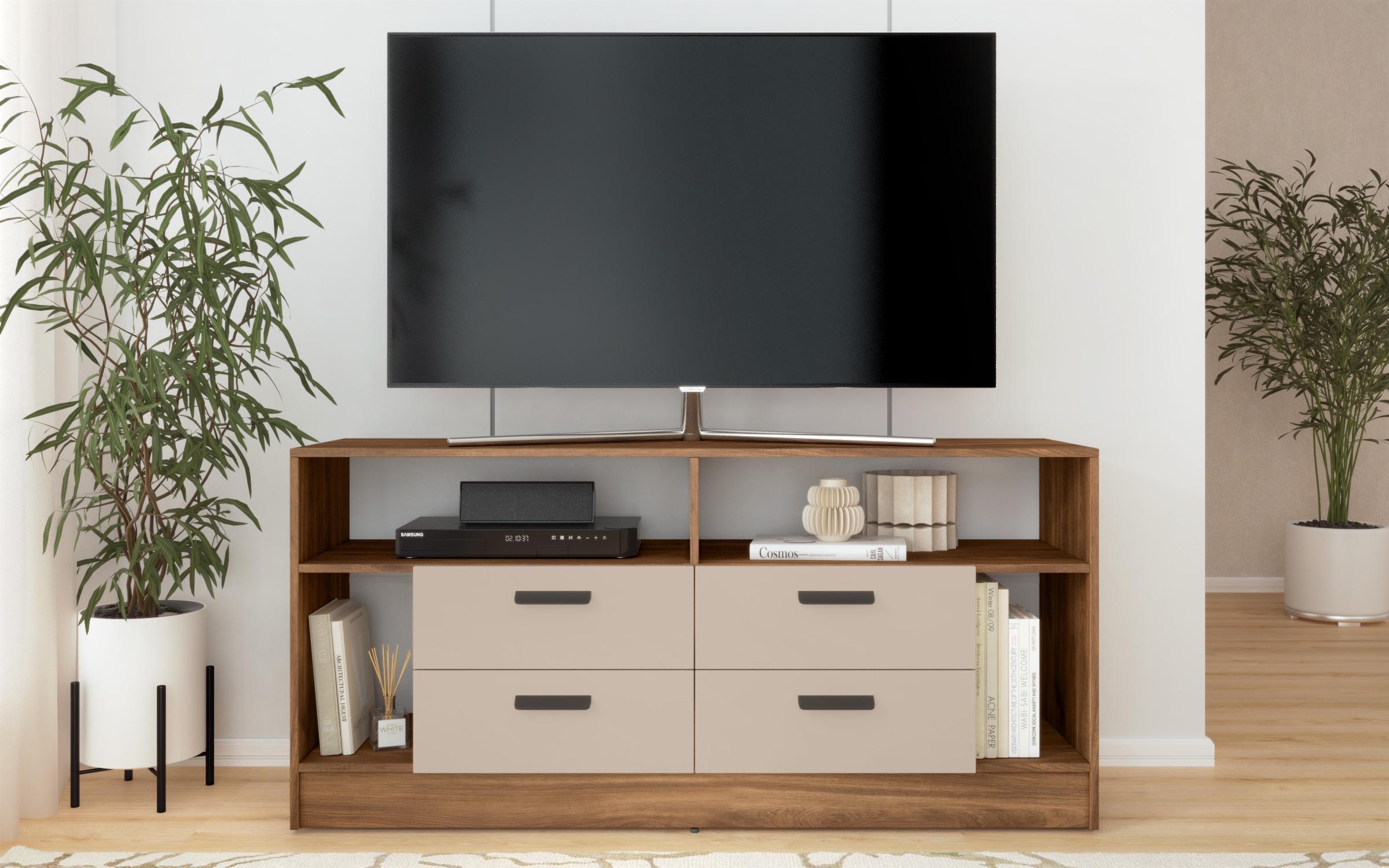 Modul TV Delaro T, stejar coniac + casmir  4