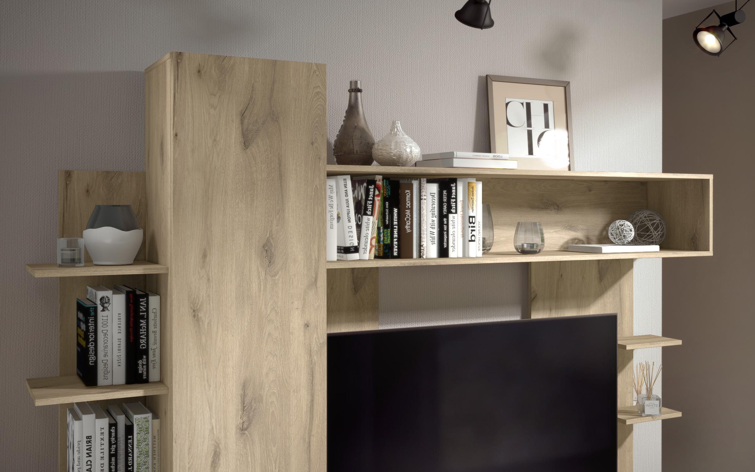Biblioteca Tera, stejar scandinav deschis  6