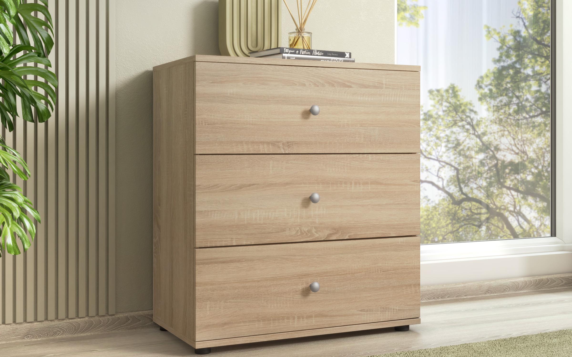 Comoda Discount, stejar sonoma  1