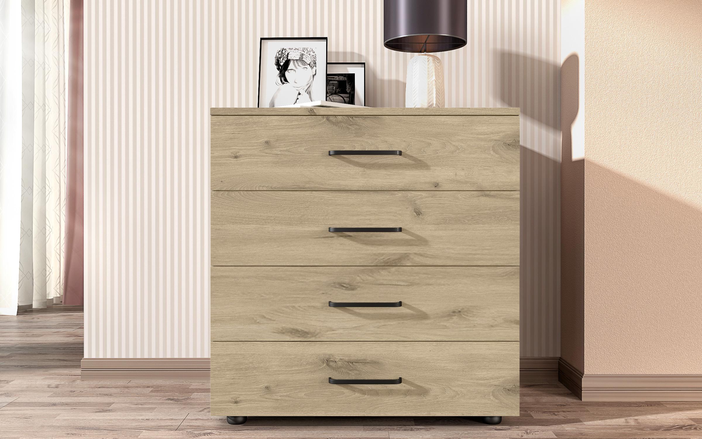 Comoda SR-4, stejar scandinav deschis  4