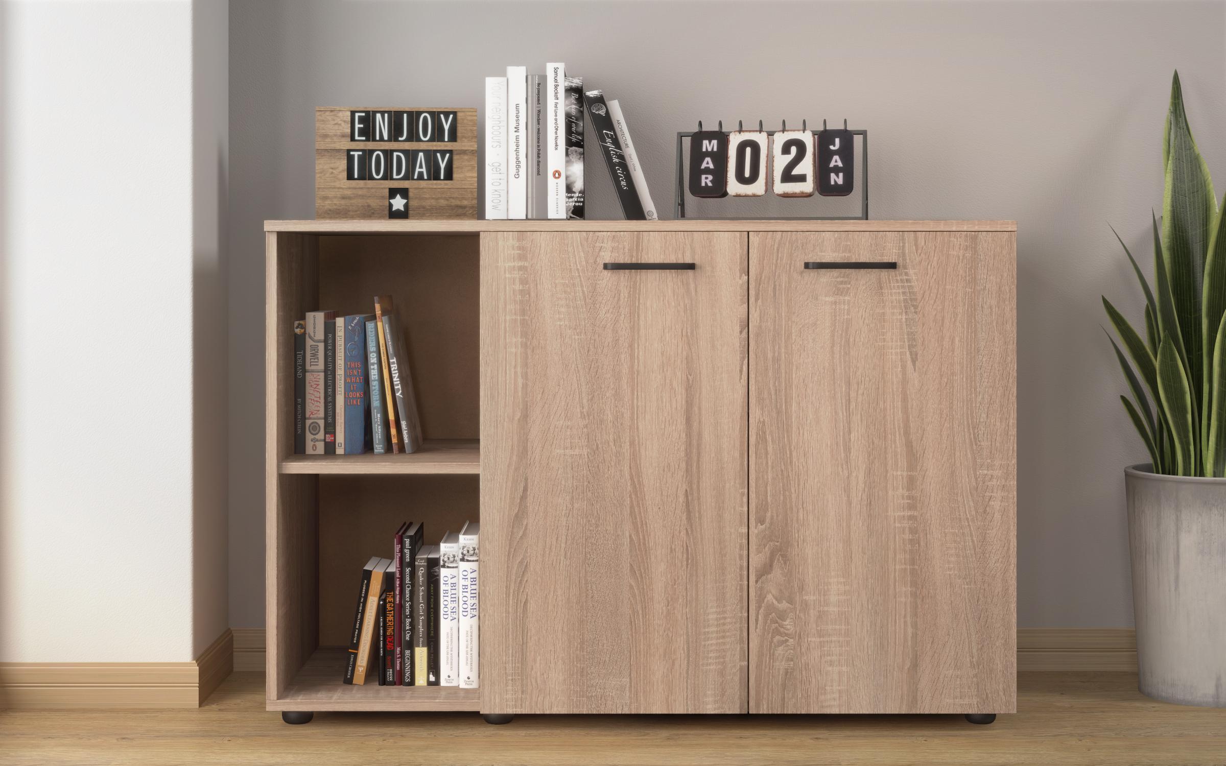 Comoda Veron L, stejar sonoma  3