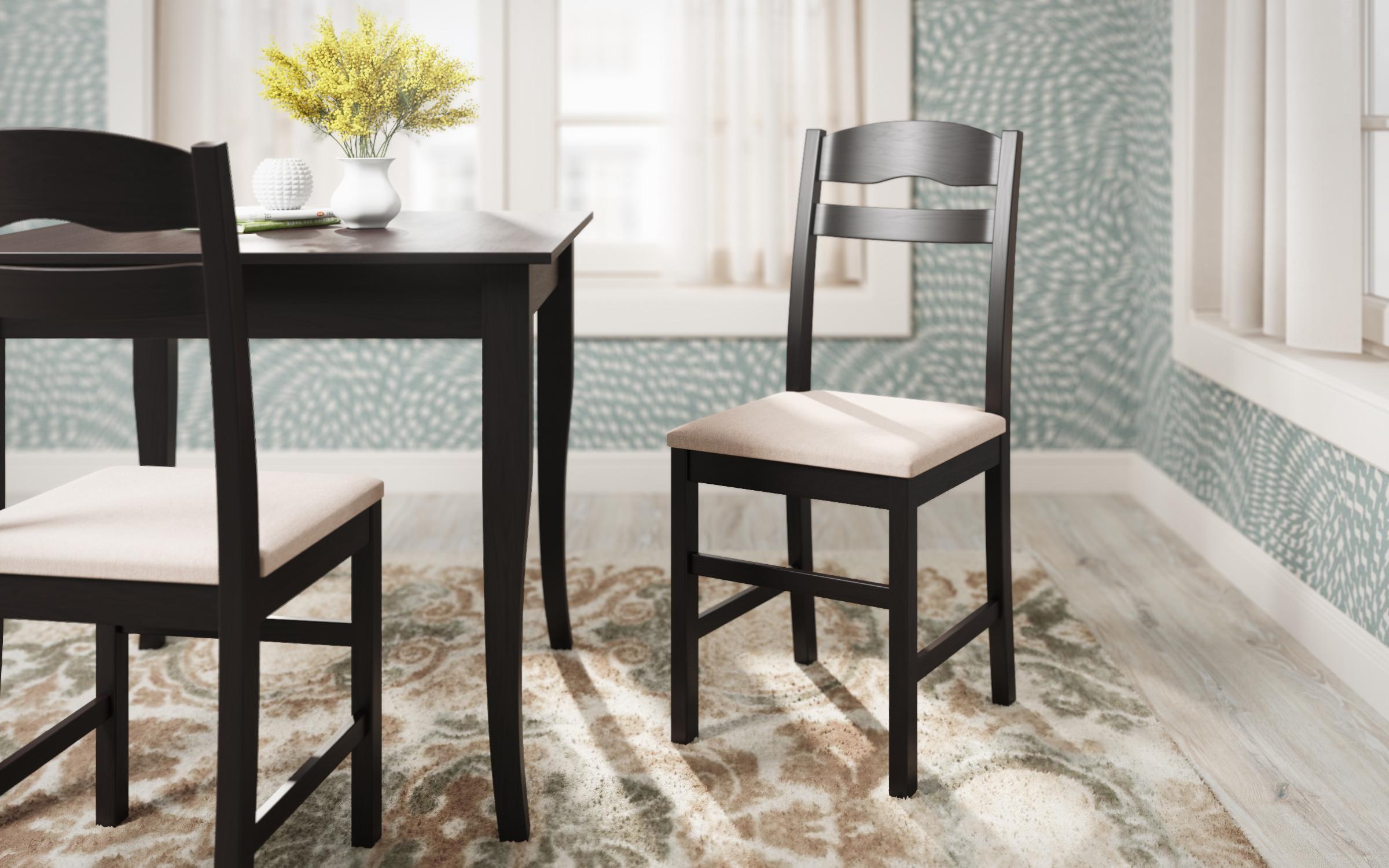 Set bucatarie cu sufragerie Lora, wenge + stejar sonoma + maro  5