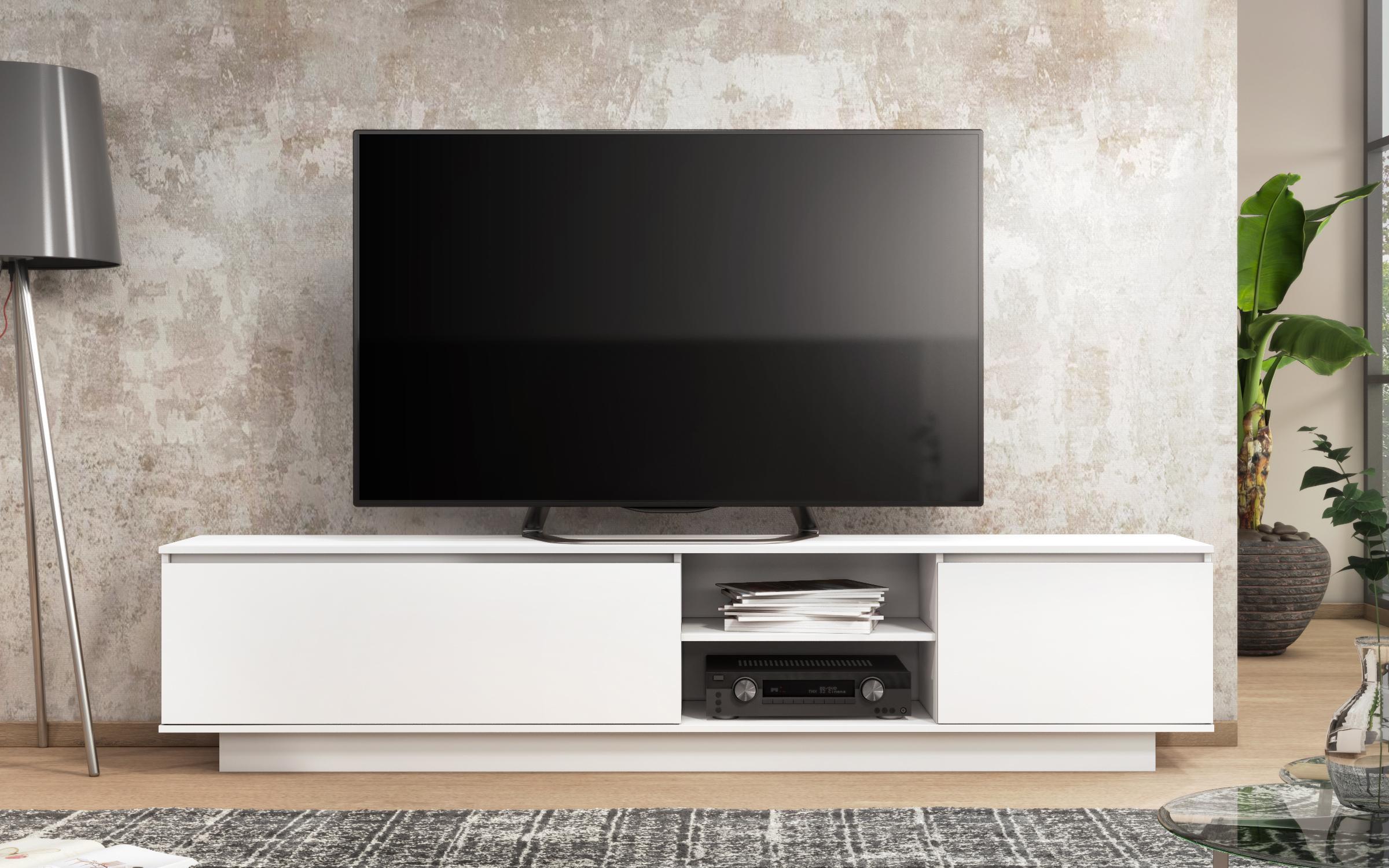 Modul TV Viena, alb mat  4