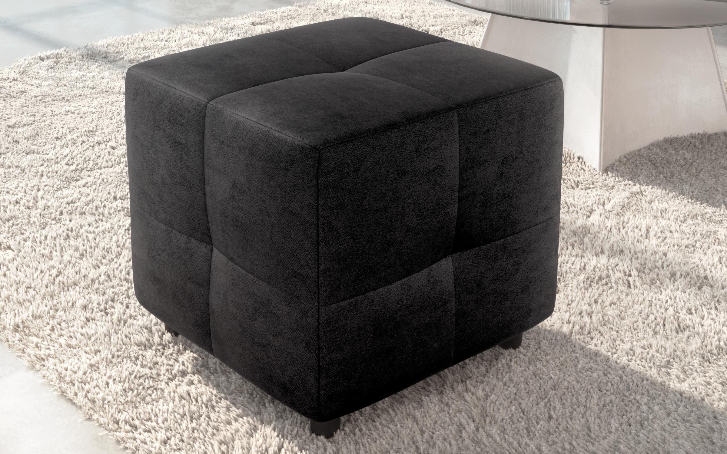 Taburet Melvin, negru  1
