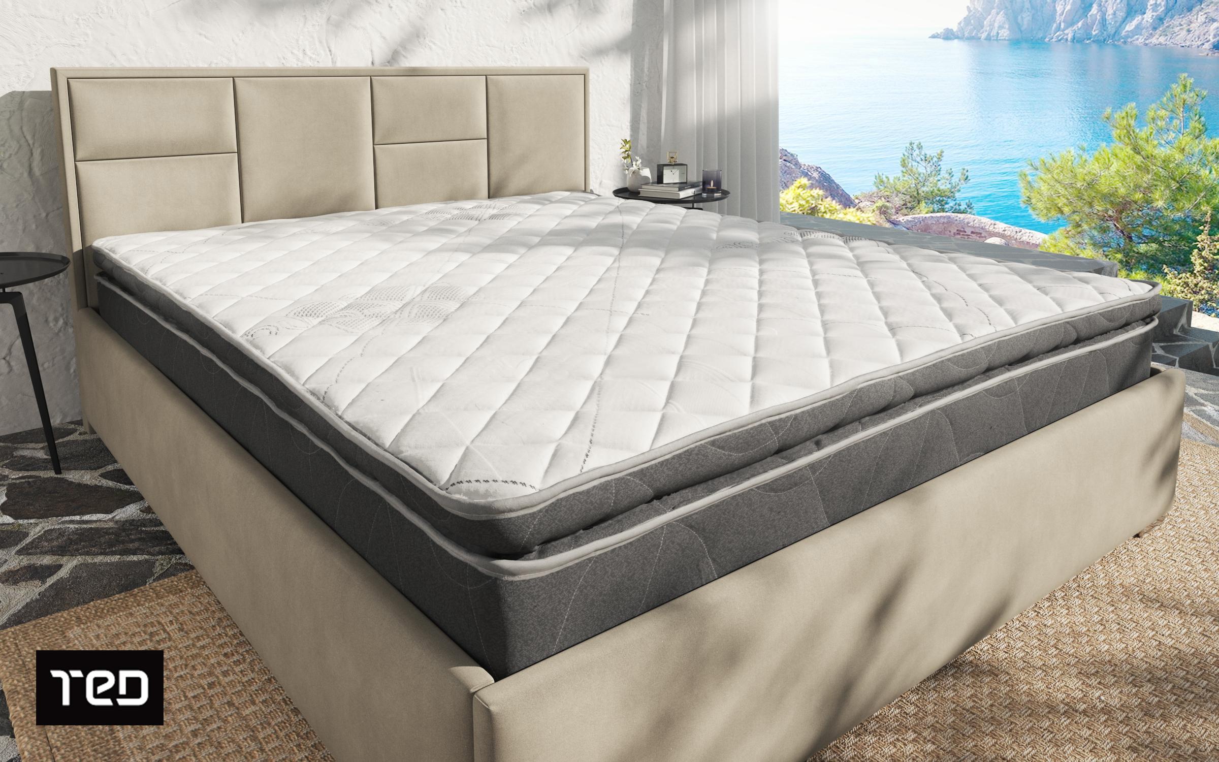 Saltea 160/200, cu doua fete, sistem multi-pocket cu 7 zone, spuma HR extrem de elastica, inaltime 28 сm, 10 ani garantie, fermitate - echilibrat si mediu ferm Premium Grey,   1