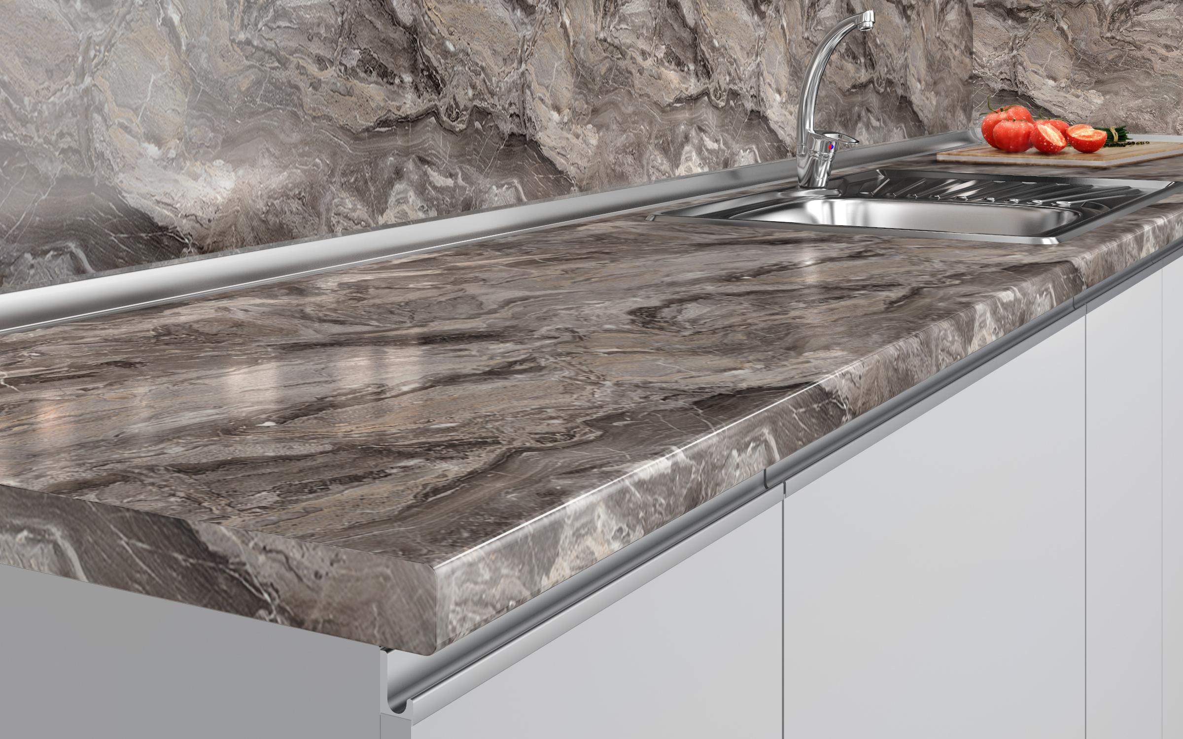 38mm/1800mm Blat termic, decor ARS523G Stone  1