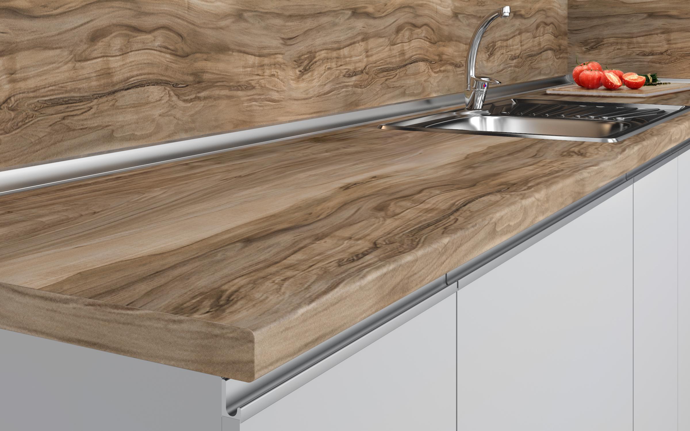 38mm/1400mm Blat termic, decor ARS305M Walnut  1