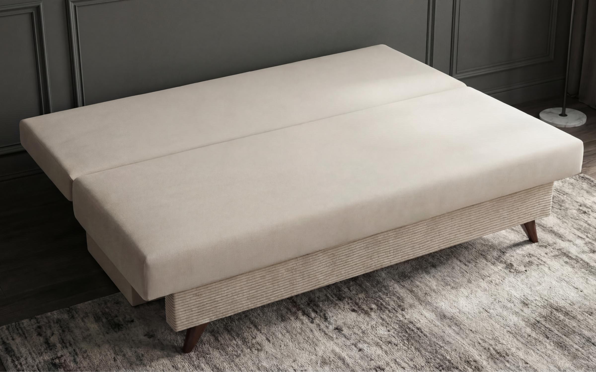 Canapea extensibila Victorio, bej deschis  6