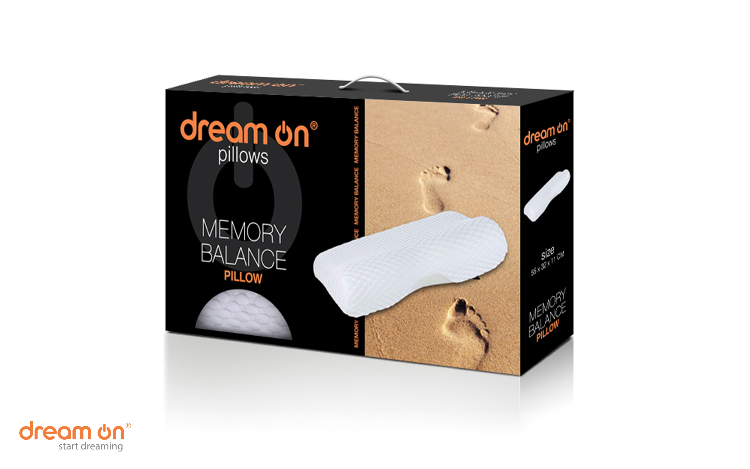 Set 2 perne 55/32 Memory Balance, alb  5