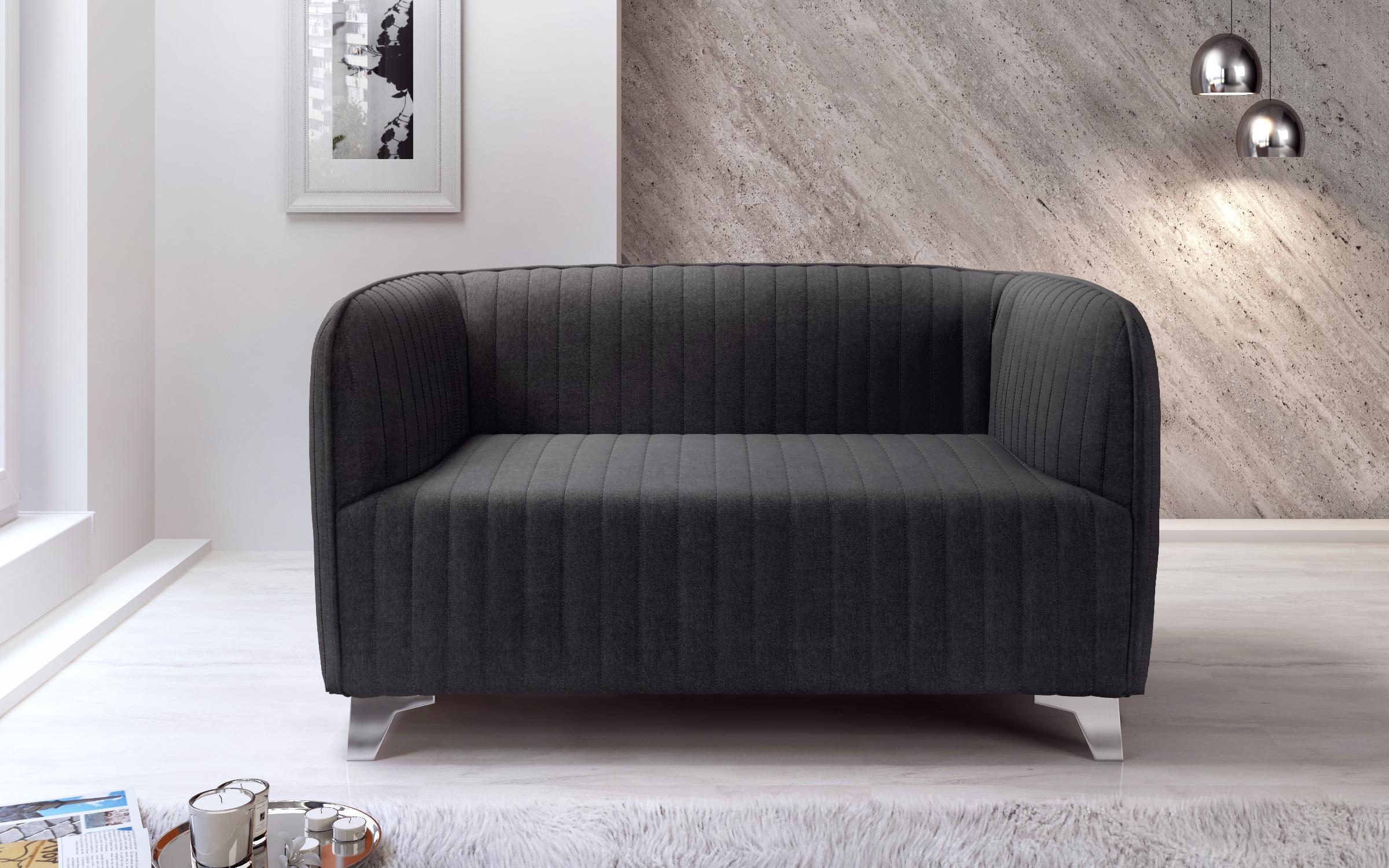 Set living Makao, gri inchis + stejar wotan + negru + stejar wotan + negru  2