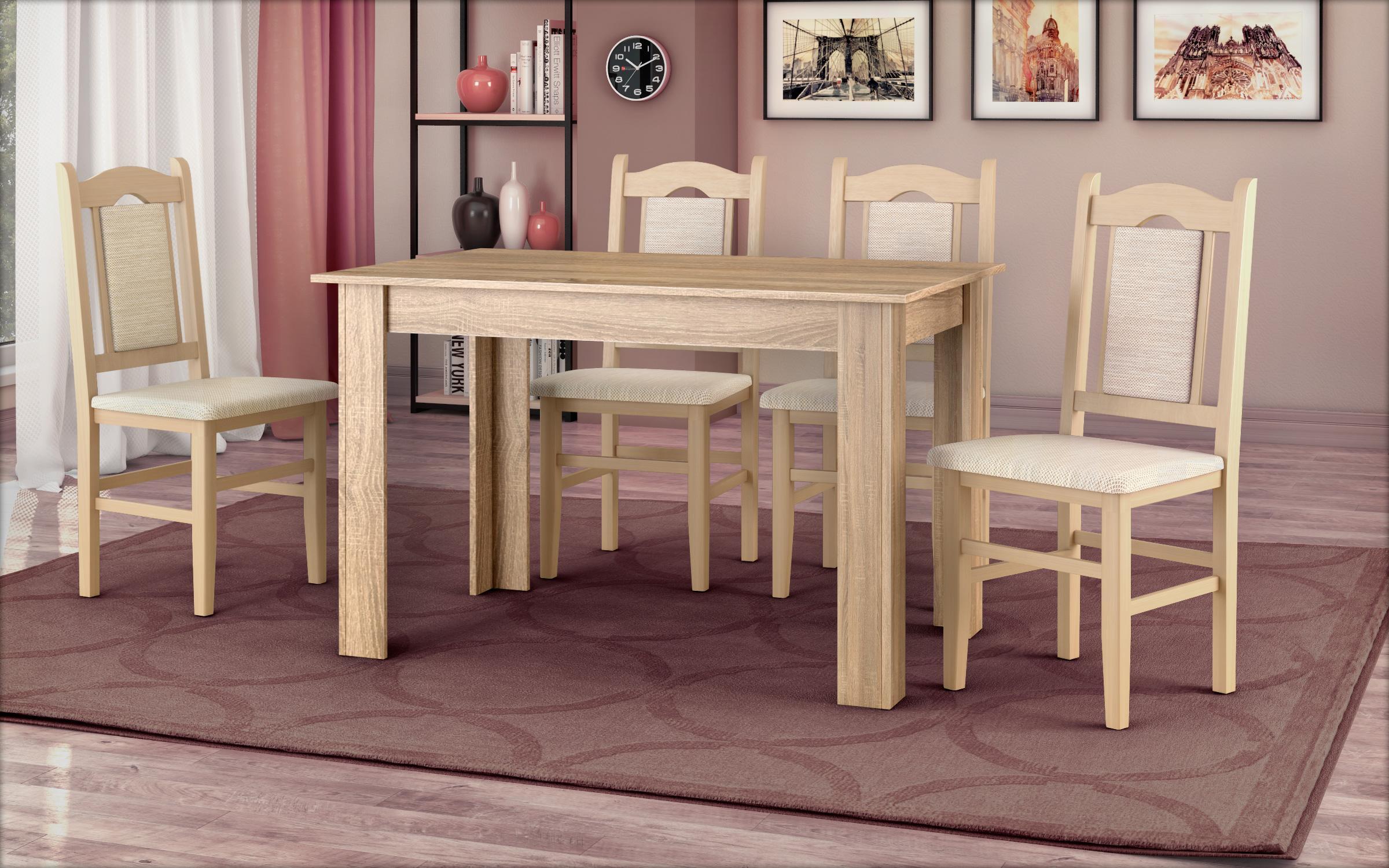 Set bucatarie si  masa dining Darina, stejar sonoma  3