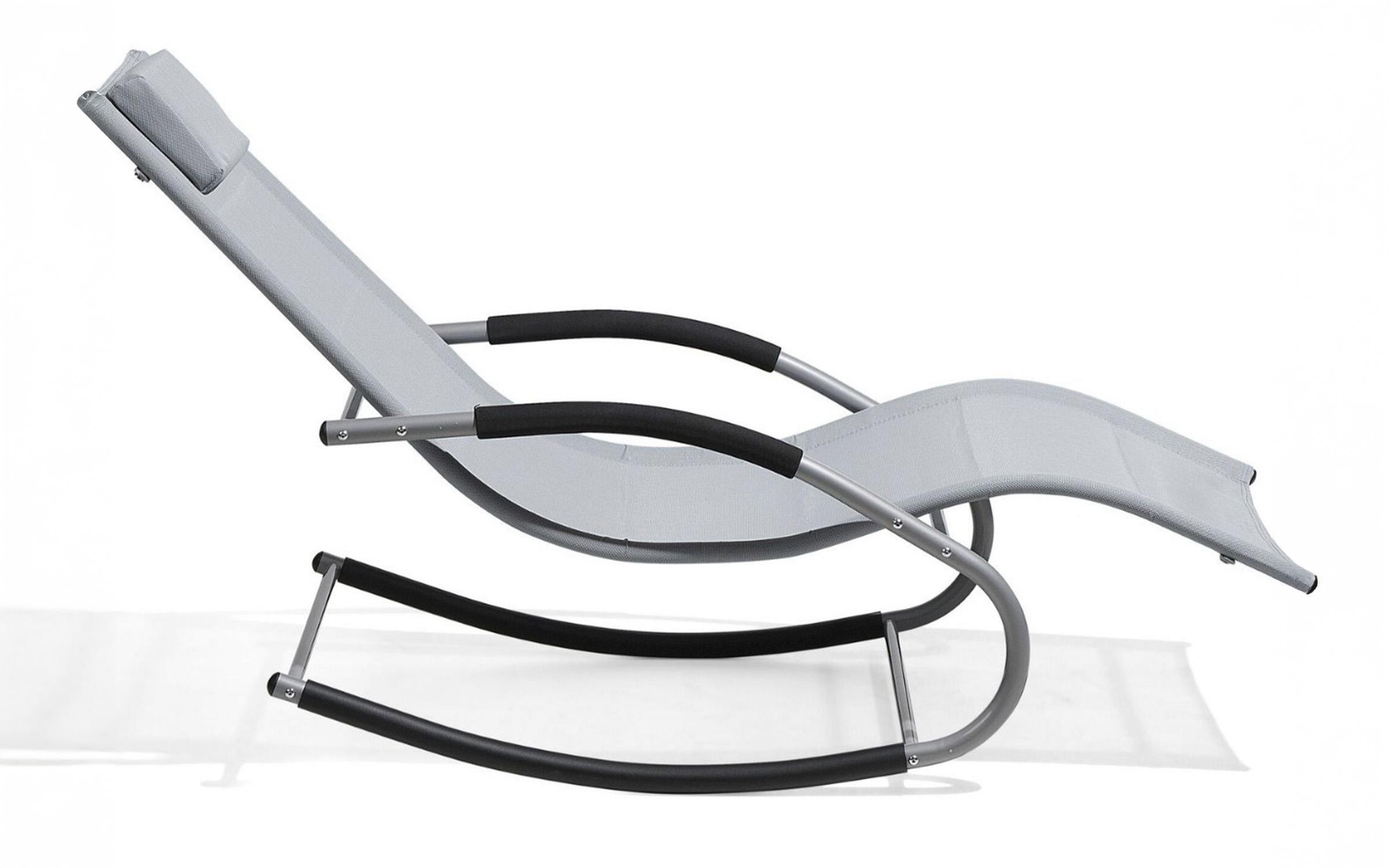 Scaun balansoar Bluma, gri  3