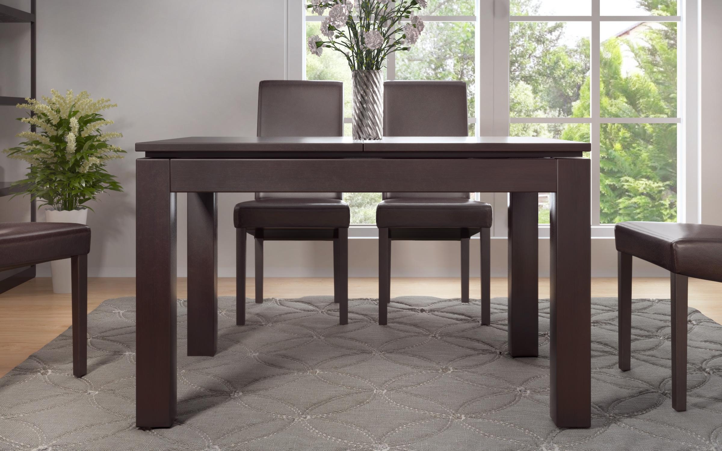 Masa dining extensibila Tiana, wenge  3