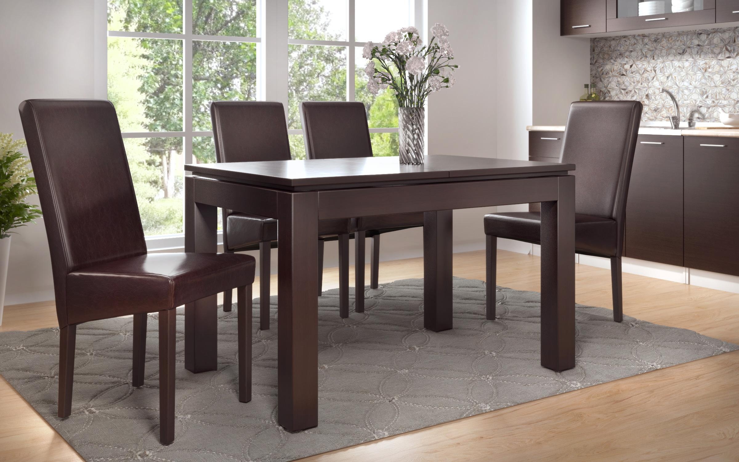 Masa dining extensibila Tiana, wenge  1