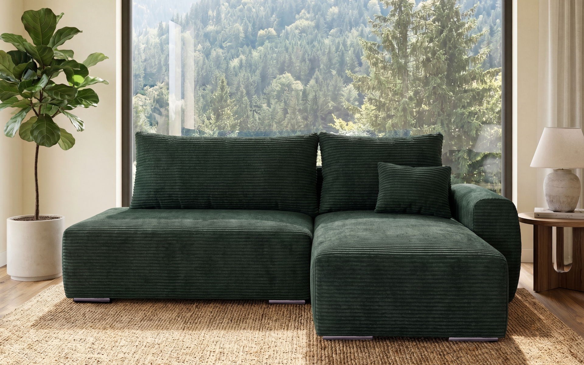 Coltar extensibil Apolo Spring M2, verde  1